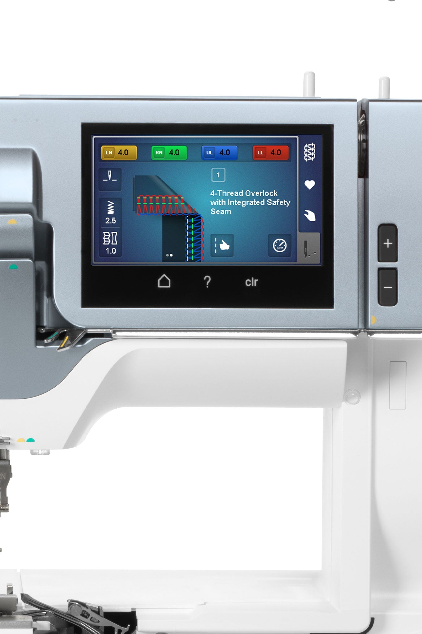 BERNINA L 860 Overlock Touch-Display