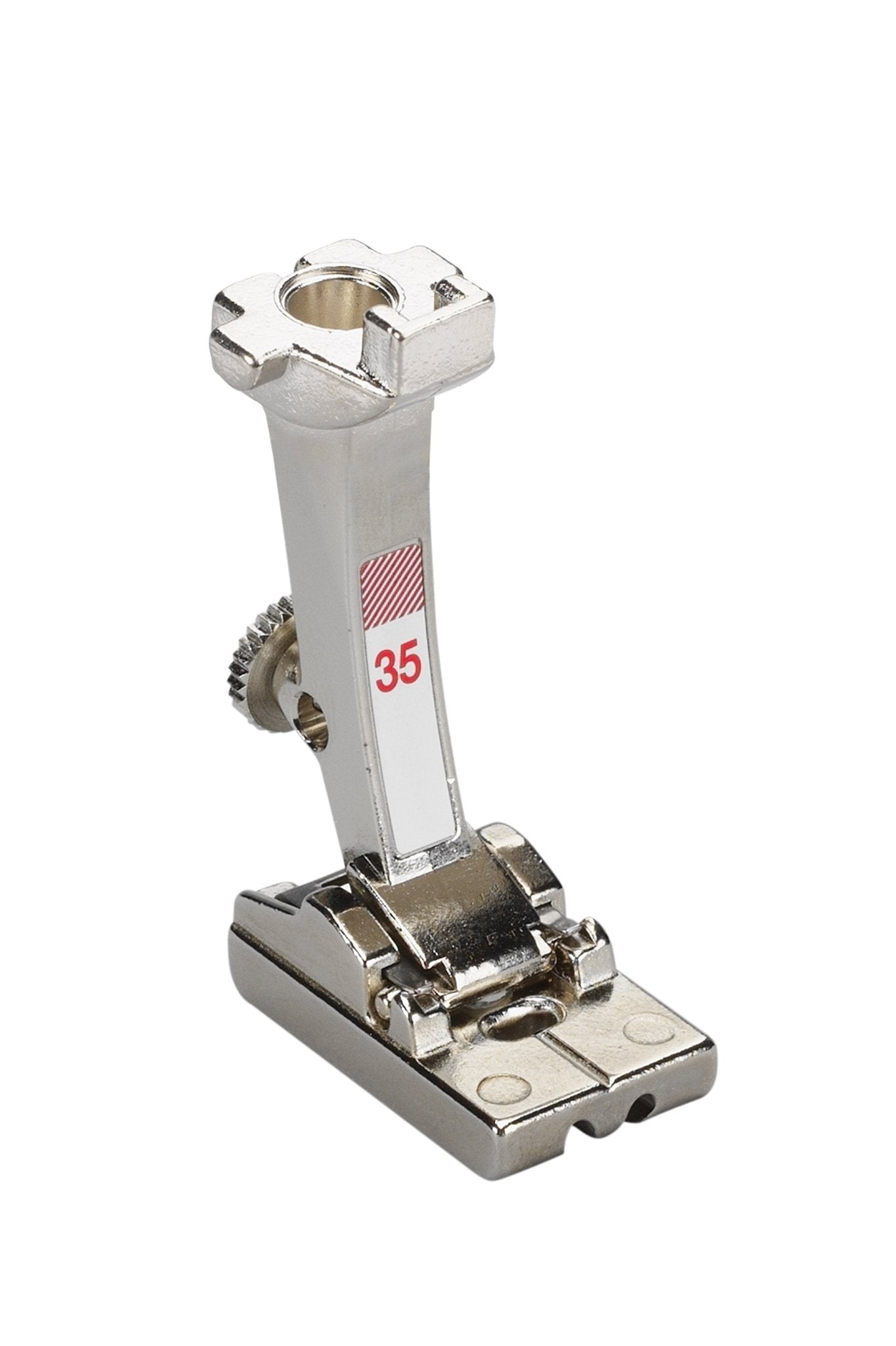 BERNINA Reißverschlussfuß für nahtverdeckte Reißverschlüssel 35 - Make ma!