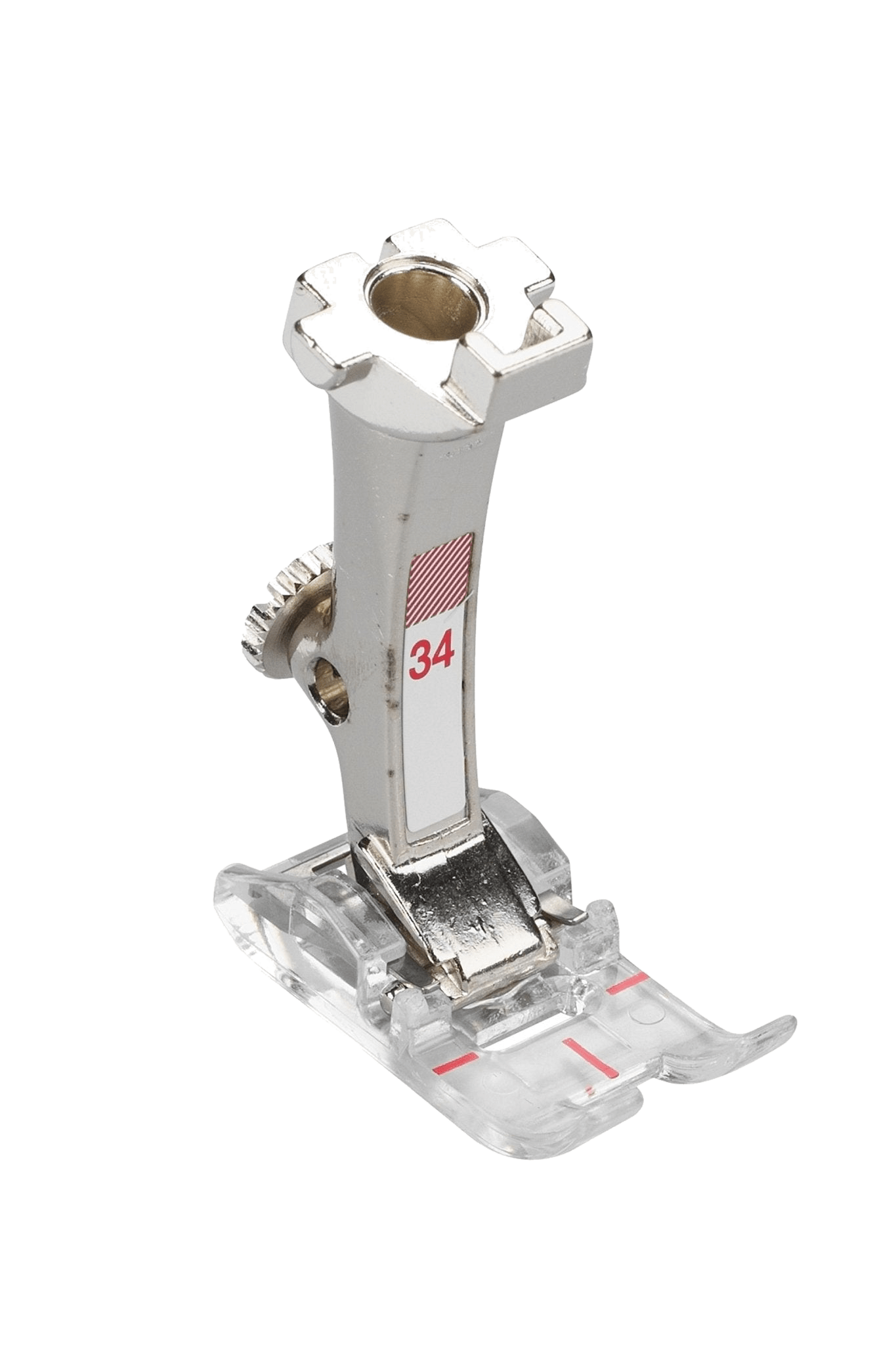 BERNINA Rücktransportfuß mit transparenter Sohle #34, vue du produit