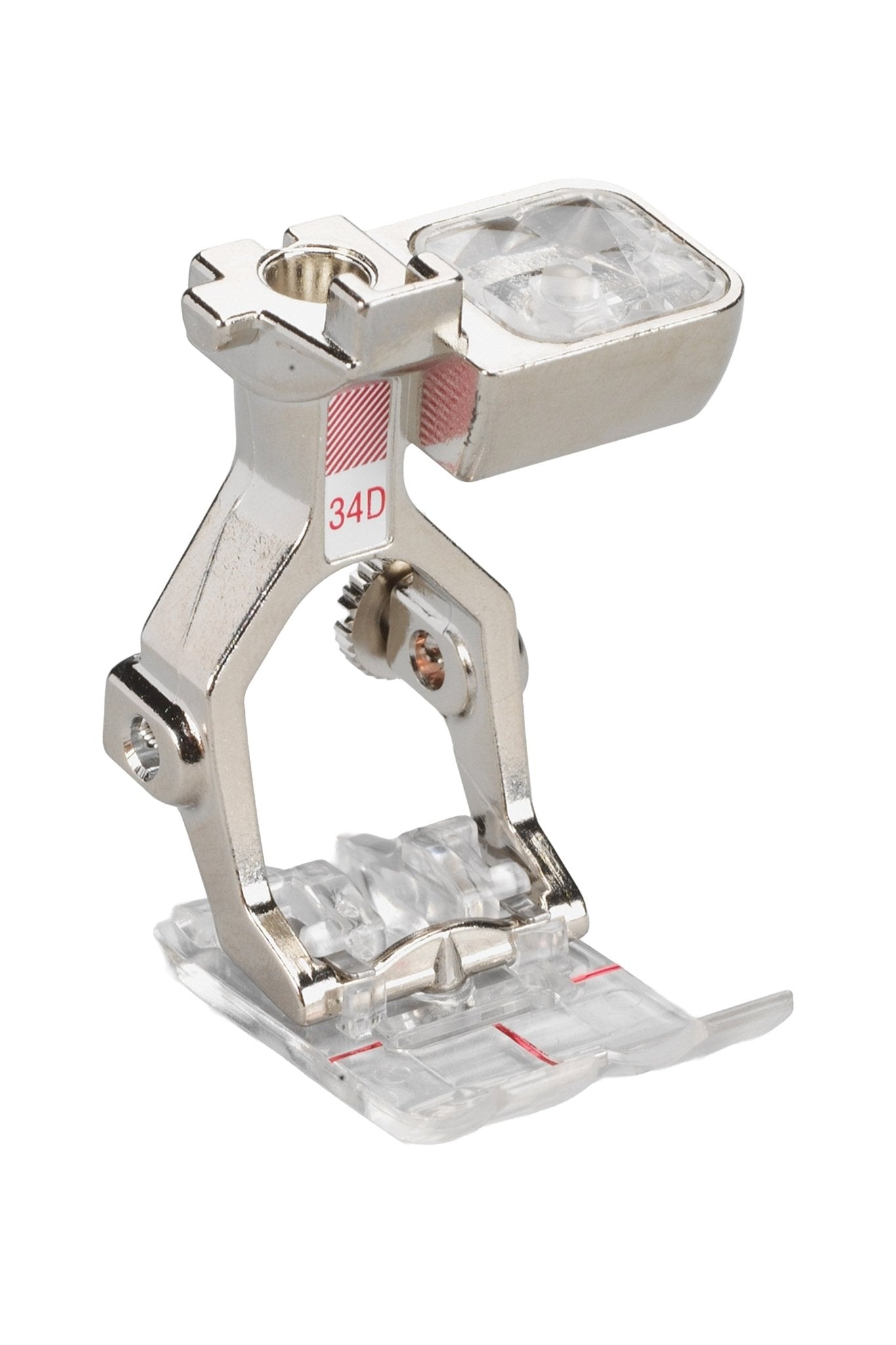 BERNINA Rücktransportfuß mit transparenter Sohle 34D - Make ma!