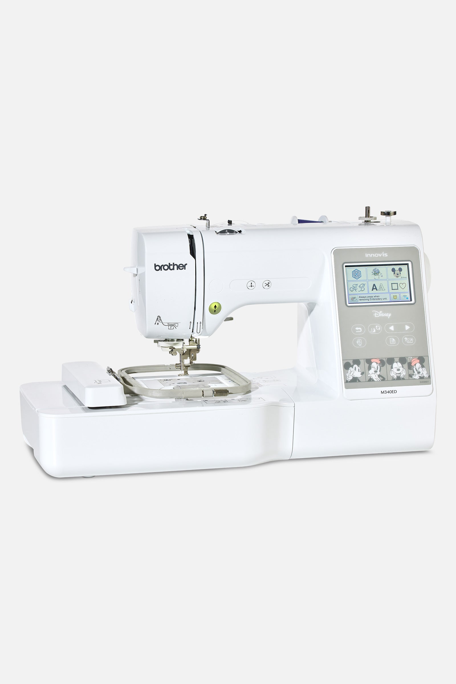 Brother Innov-is M340ED Stickmaschine schräg