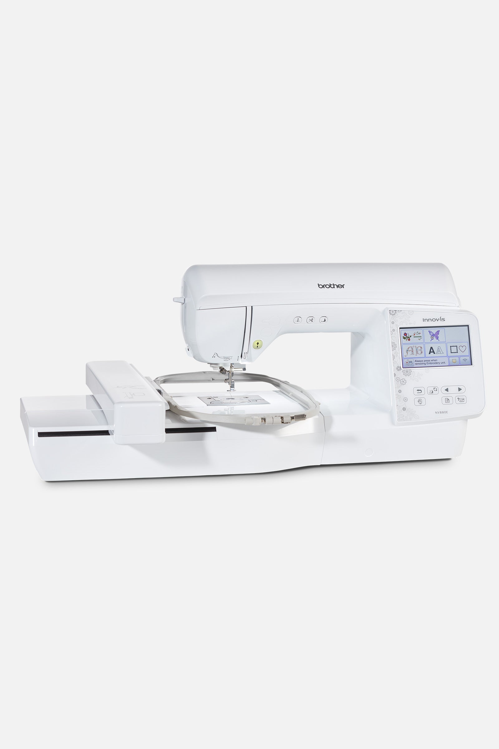 Brother Innov-is NV880E Stickmaschine schräg