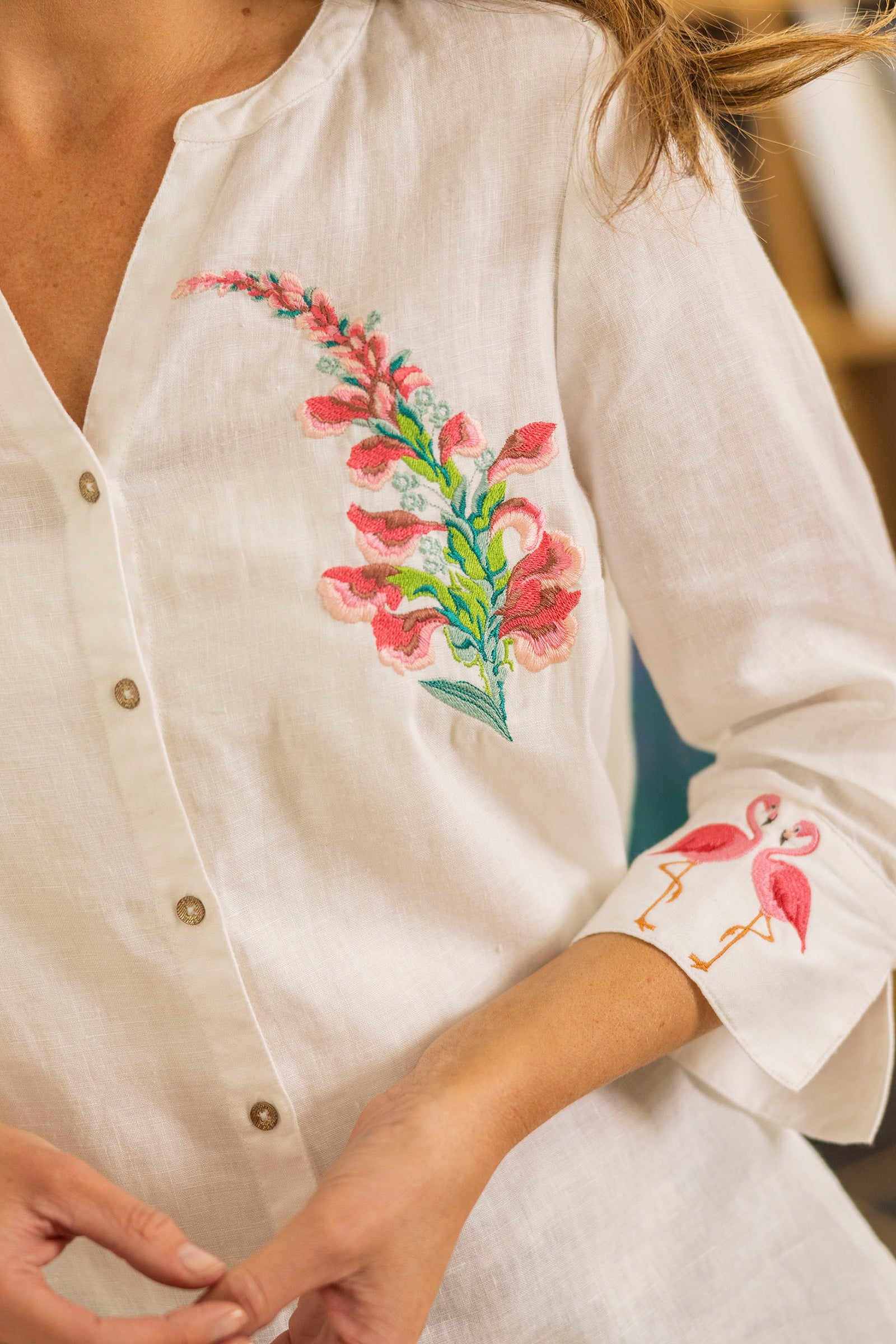 Brother Innov-is Stellaire XE2 Stickerei Bluse