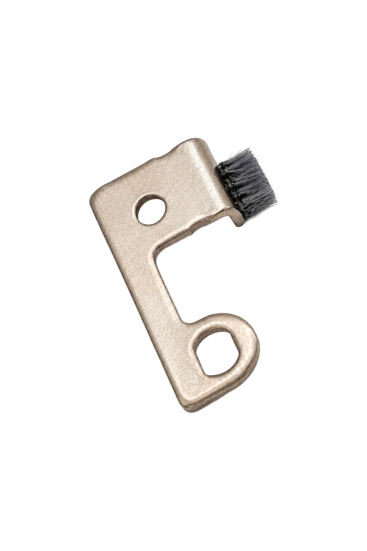 Ensemble plaque presseuse Brother XG0286001 avec brosse, vue en biais