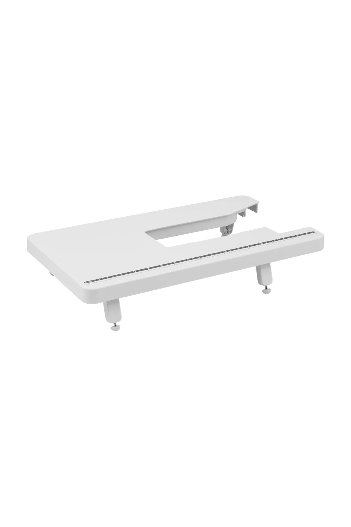 White Brother WT14 Extension Table with Measurement Scale, Tabletop, and Fully Visible Support Legs