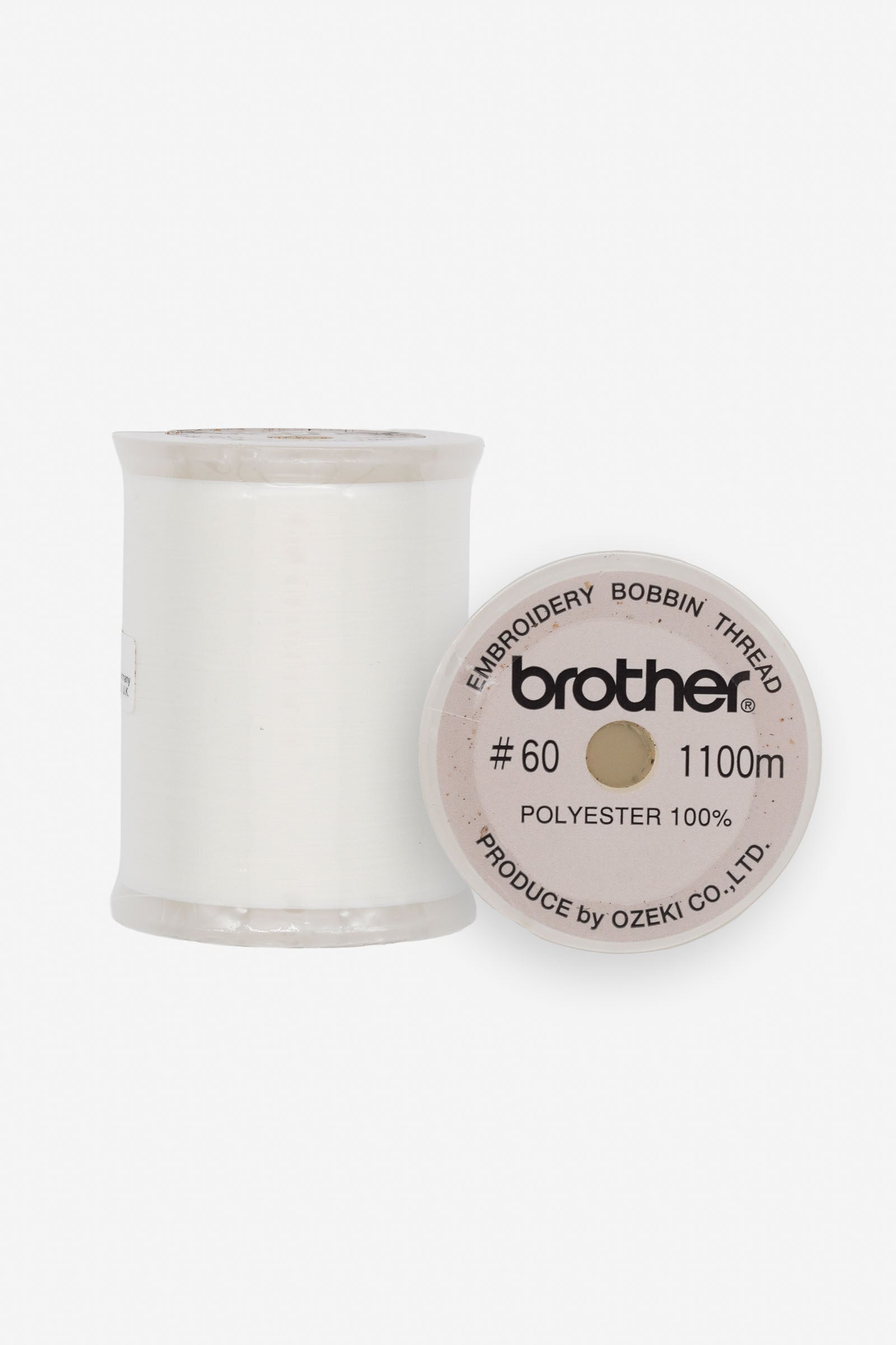 Brother Bobbin Stickunterfaden No. 60 (1.100 m/weiß)