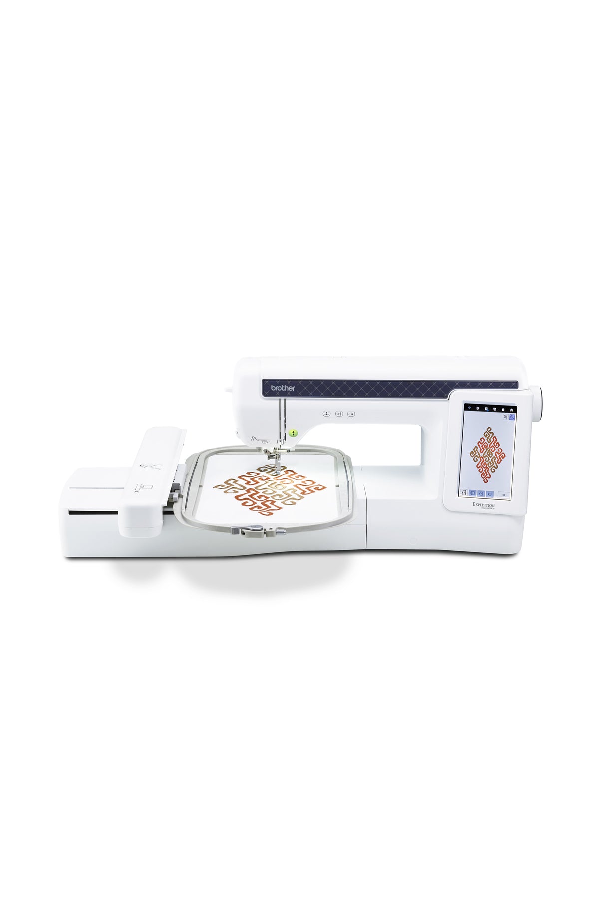 Brother Expedition Innov-is BX1E Stickmaschine von vorne