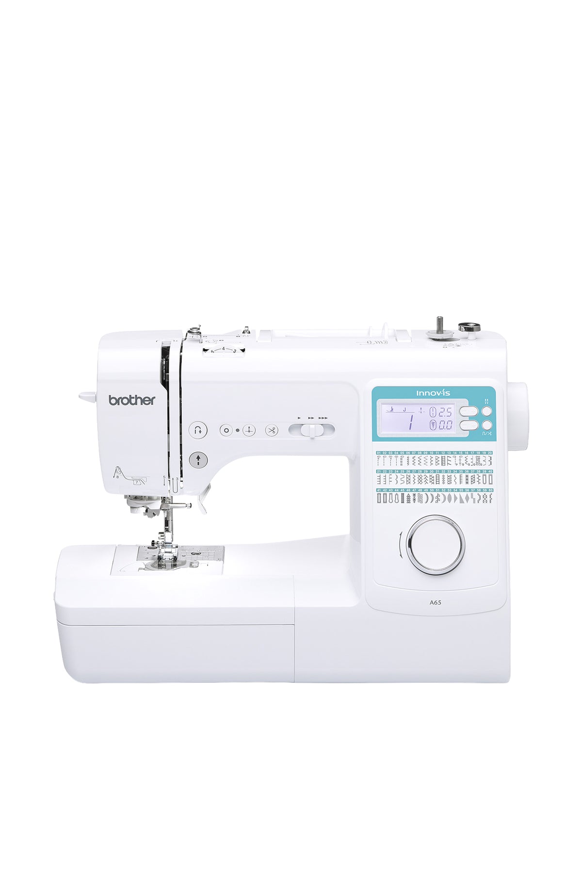 Brother Innov-is A65 Sewing Machine: Straight-On Front View