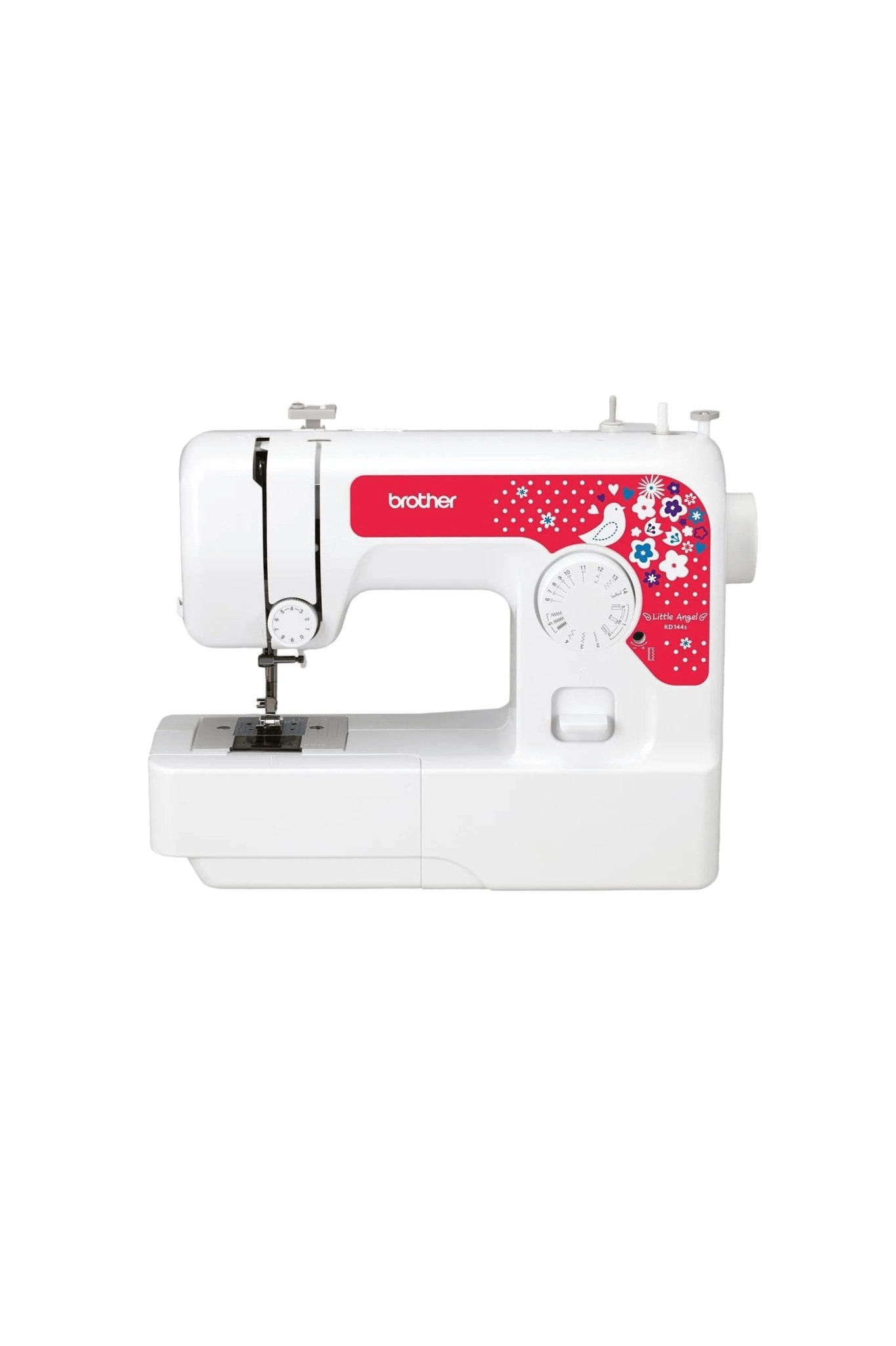 Brother KD144S Little Angel Nähmaschine, machine à coudre en vue produit