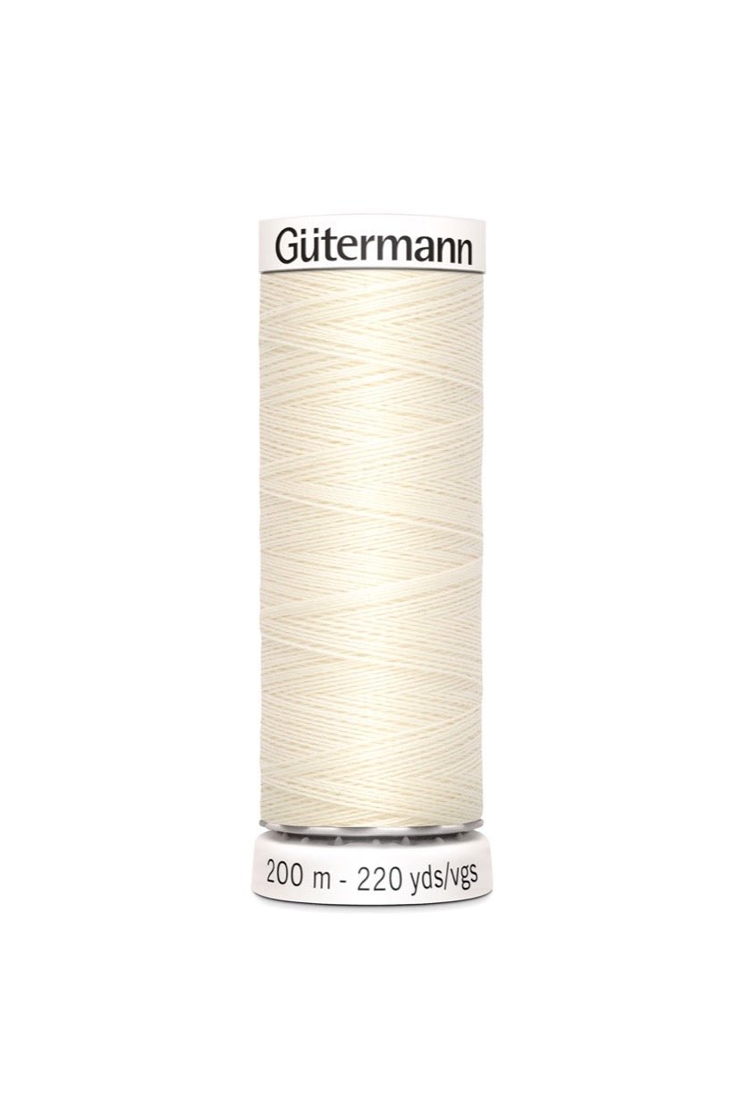 Gütermann creativ Allesnähgarn 200 m – Farbe 001