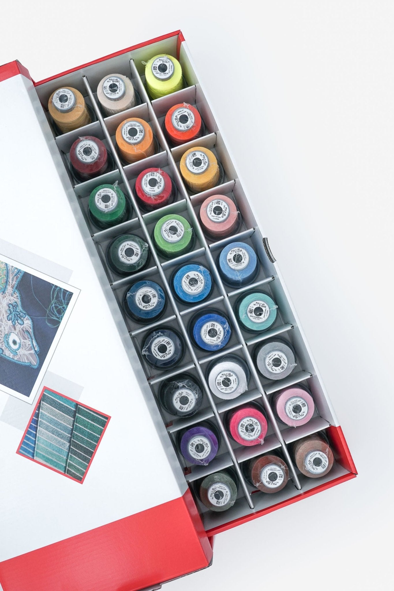 Gunold Poly 40 Stickgarn Sortiment (27 Farben) - Make ma!