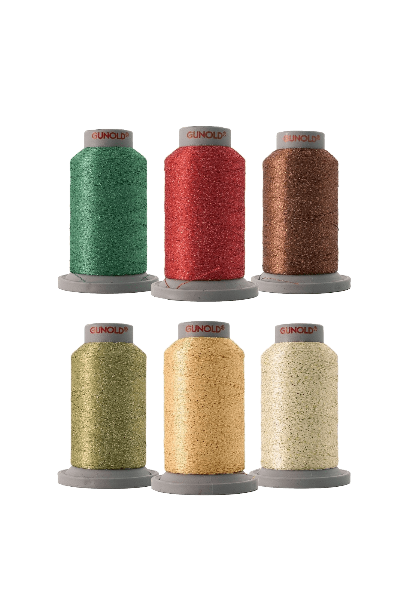 Gunold Stickgarn Set CHRISTMAS – 6x Poly Sparkle in product view
