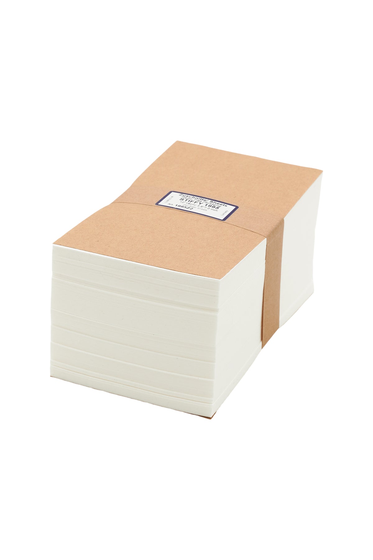 Gunold STIFFY 1995 Kappenvlies mit 250 Zuschnitten in 10 × 18 cm