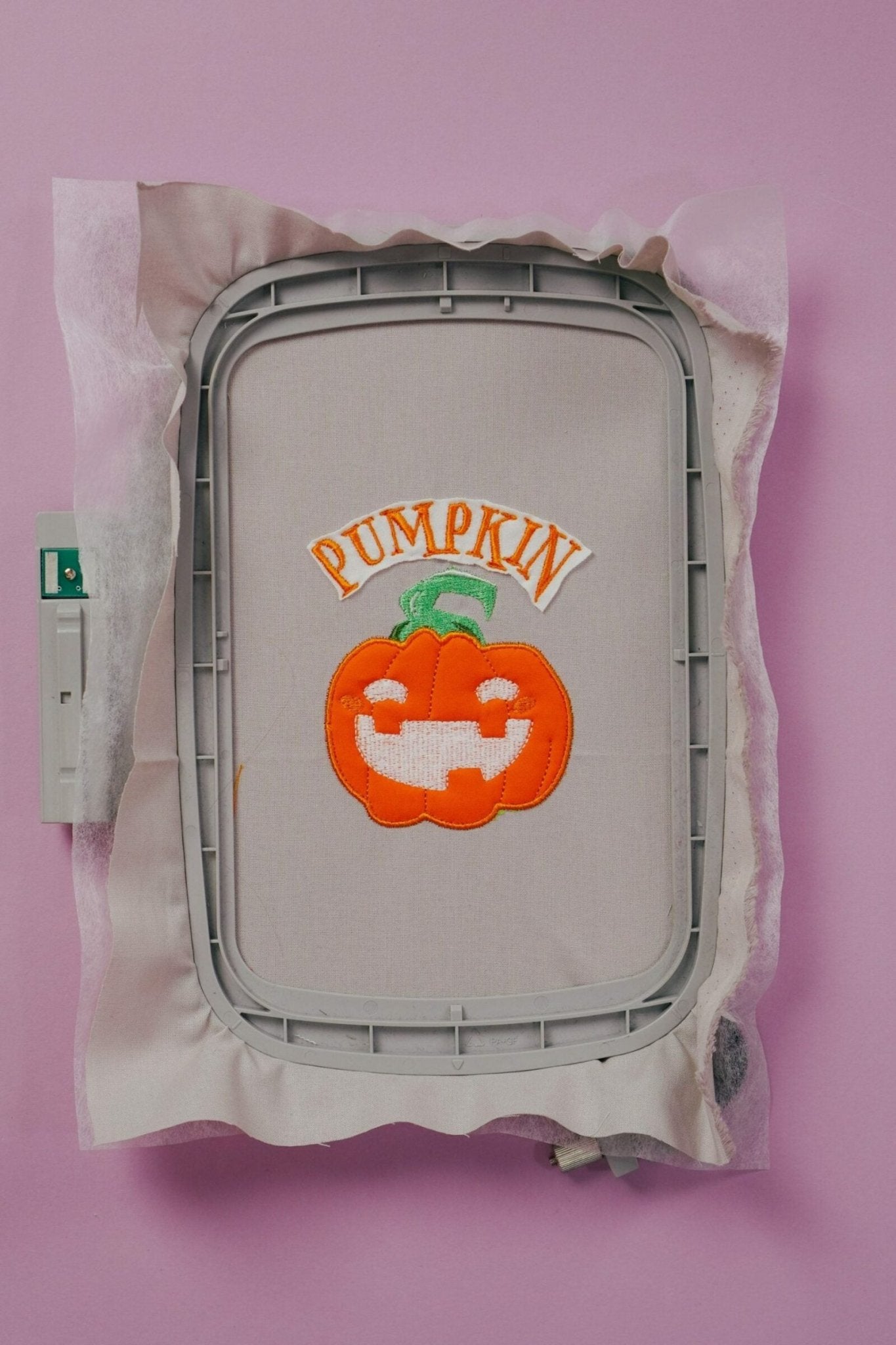 Stickdatei »Pumpkin« zu Halloween - Make ma!