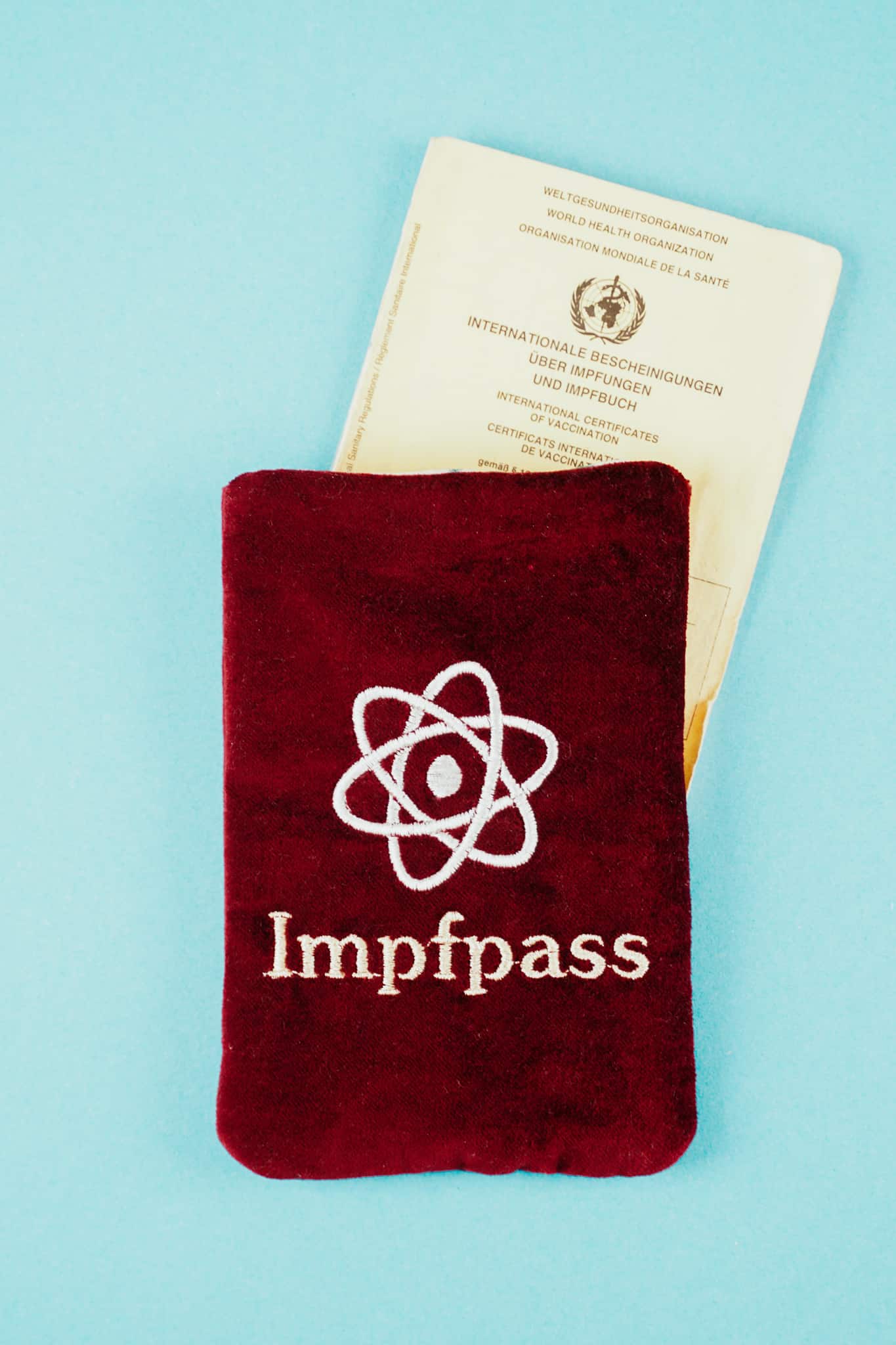 ITH Stickdatei Impfpass Hülle - Make ma!
