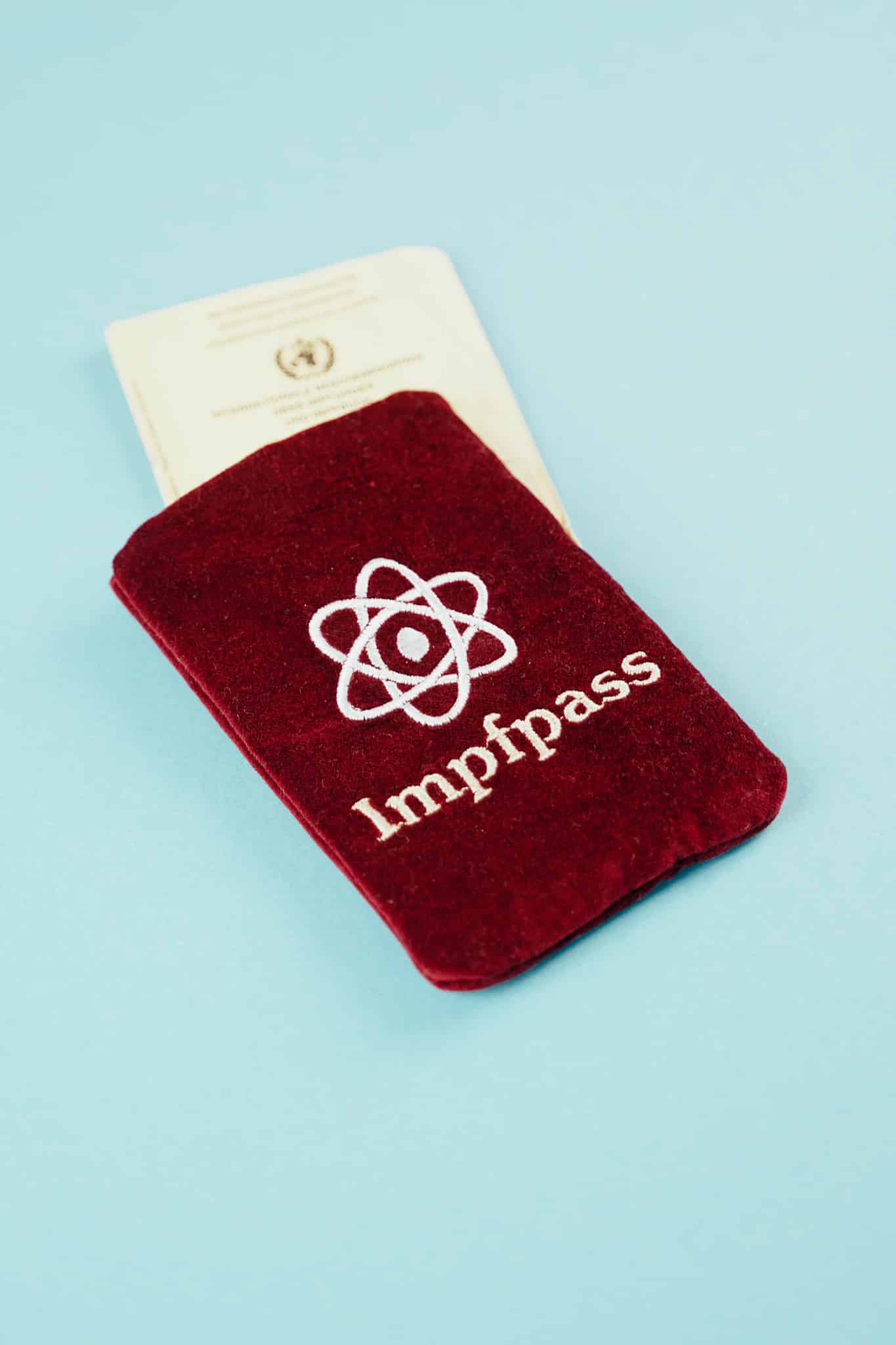 ITH Stickdatei Impfpass Hülle - Make ma!