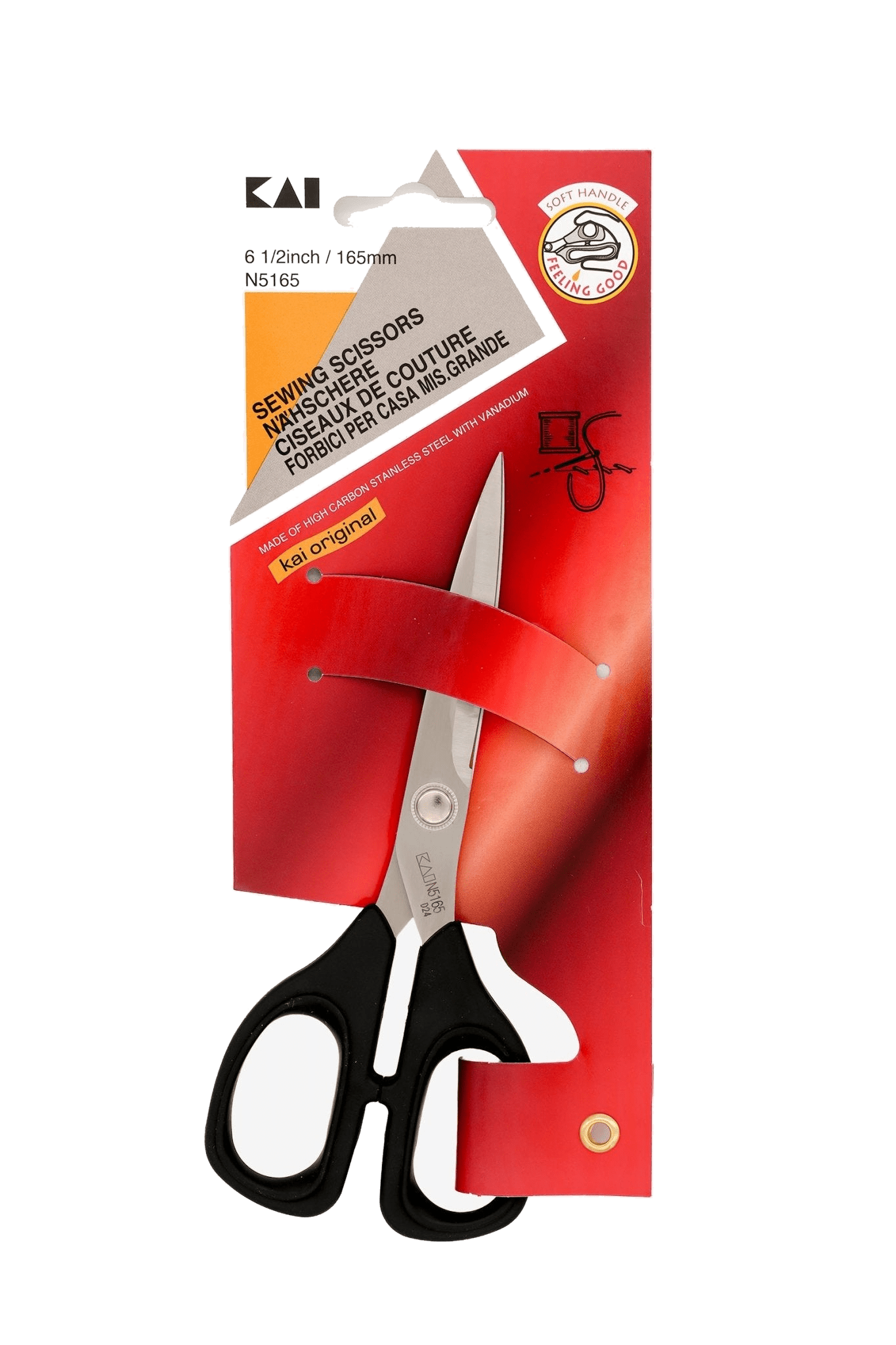 KAI Nähschere N5165 (165mm), vue du produit
