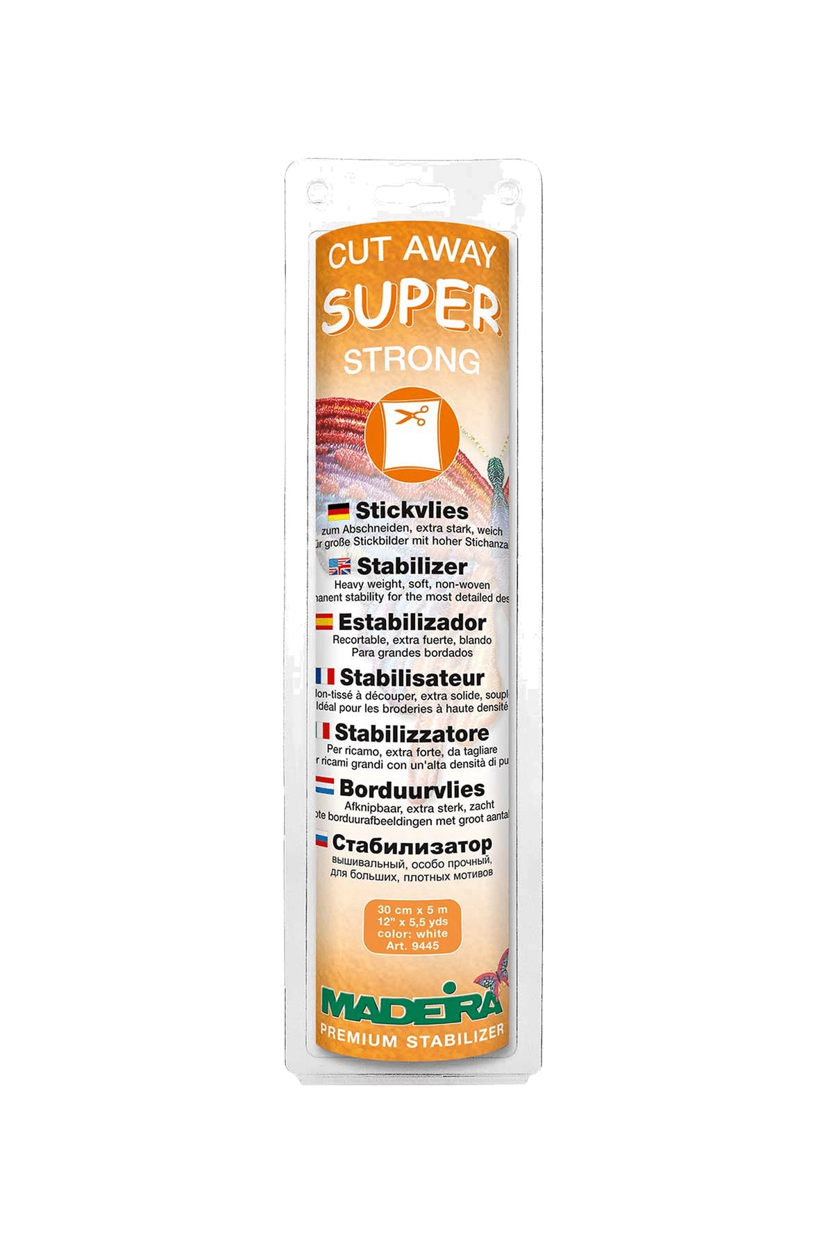 Madeira Cut Away Super Strong (30 cm x 5 m) 9446 in Produktansicht