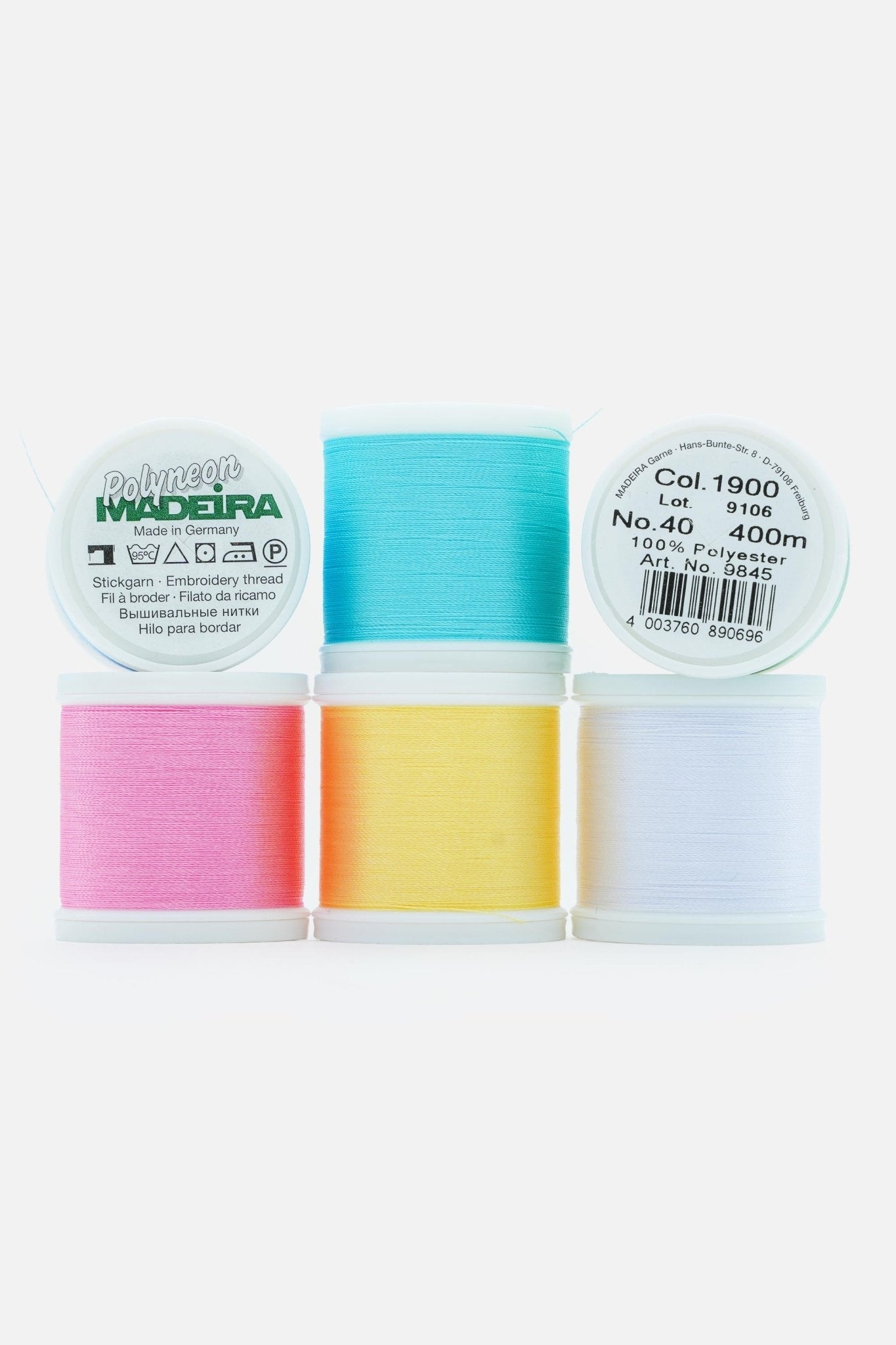 Madeira Polyneon Garnset - Cotton Candy (6x400m) - Make ma!
