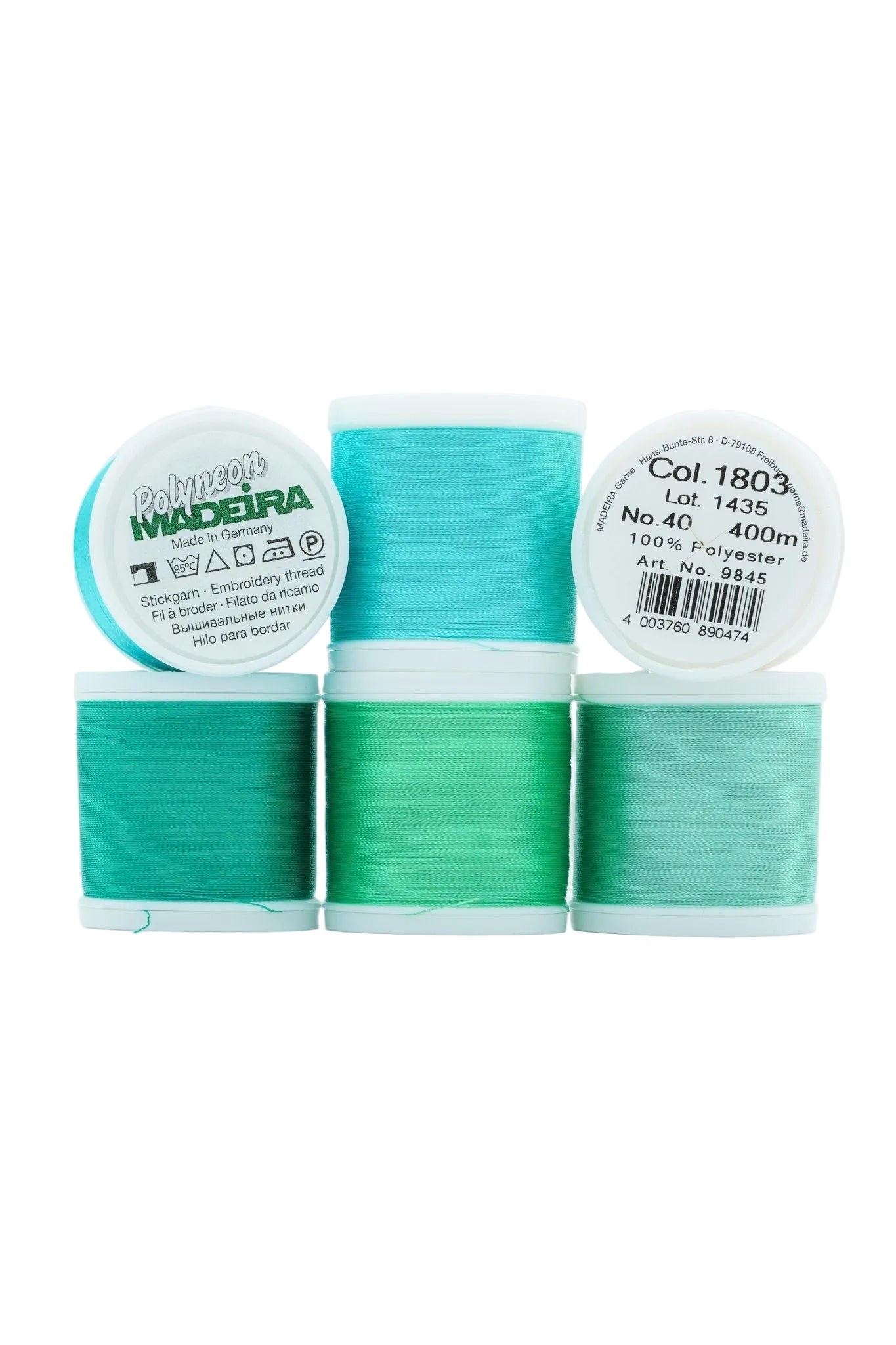 Madeira Polyneon Garnset - Soft Forest (6x400m) - Make ma!