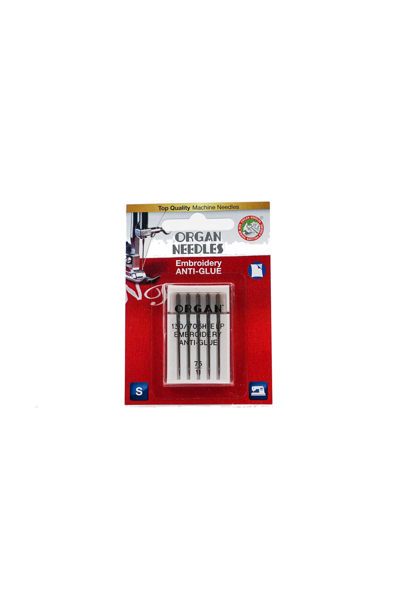 Organ Needle Sticknadel ANTI-GLUE Stärke 75 / System 130/705 H in product view