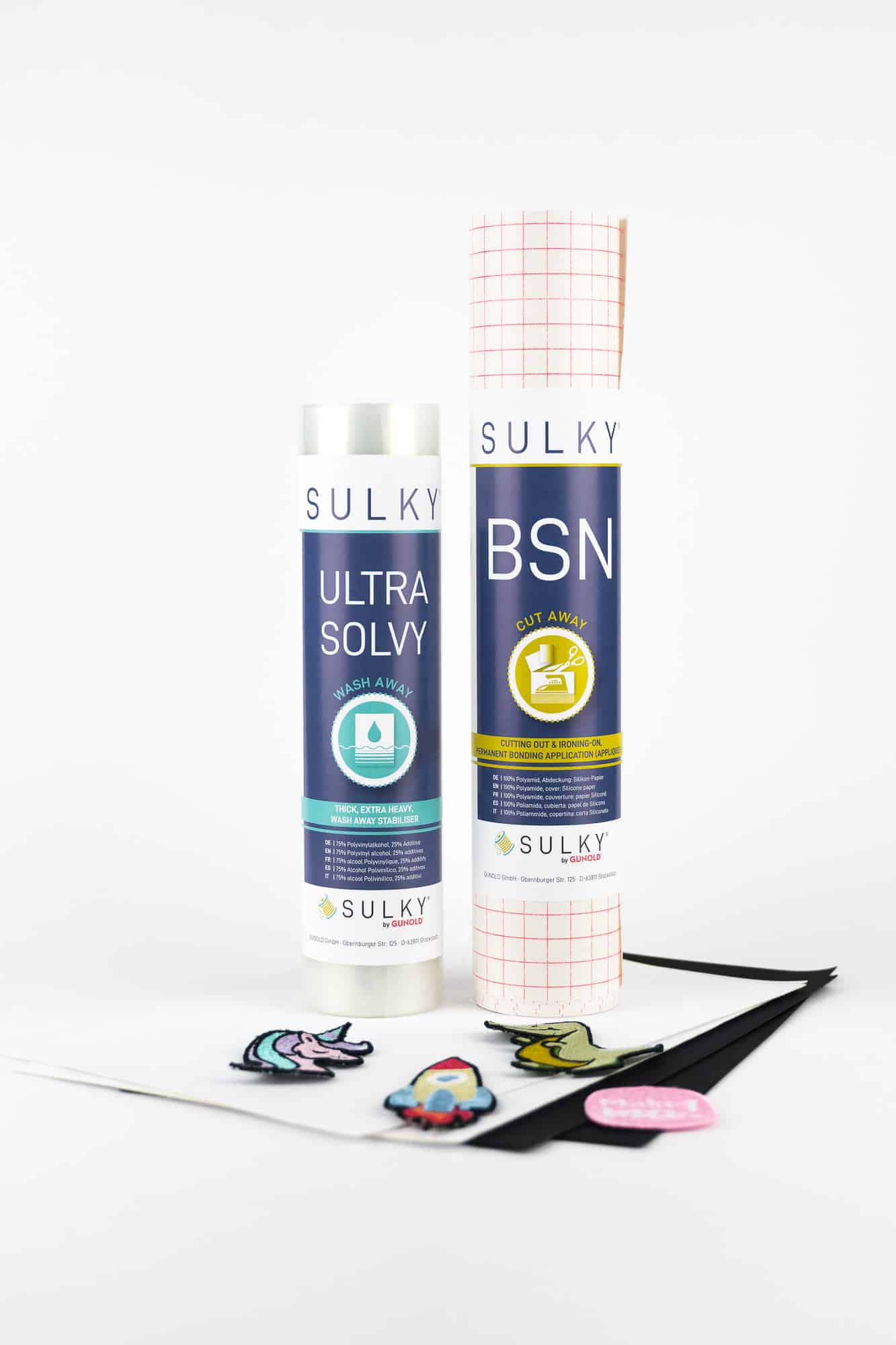 Patches selber sticken