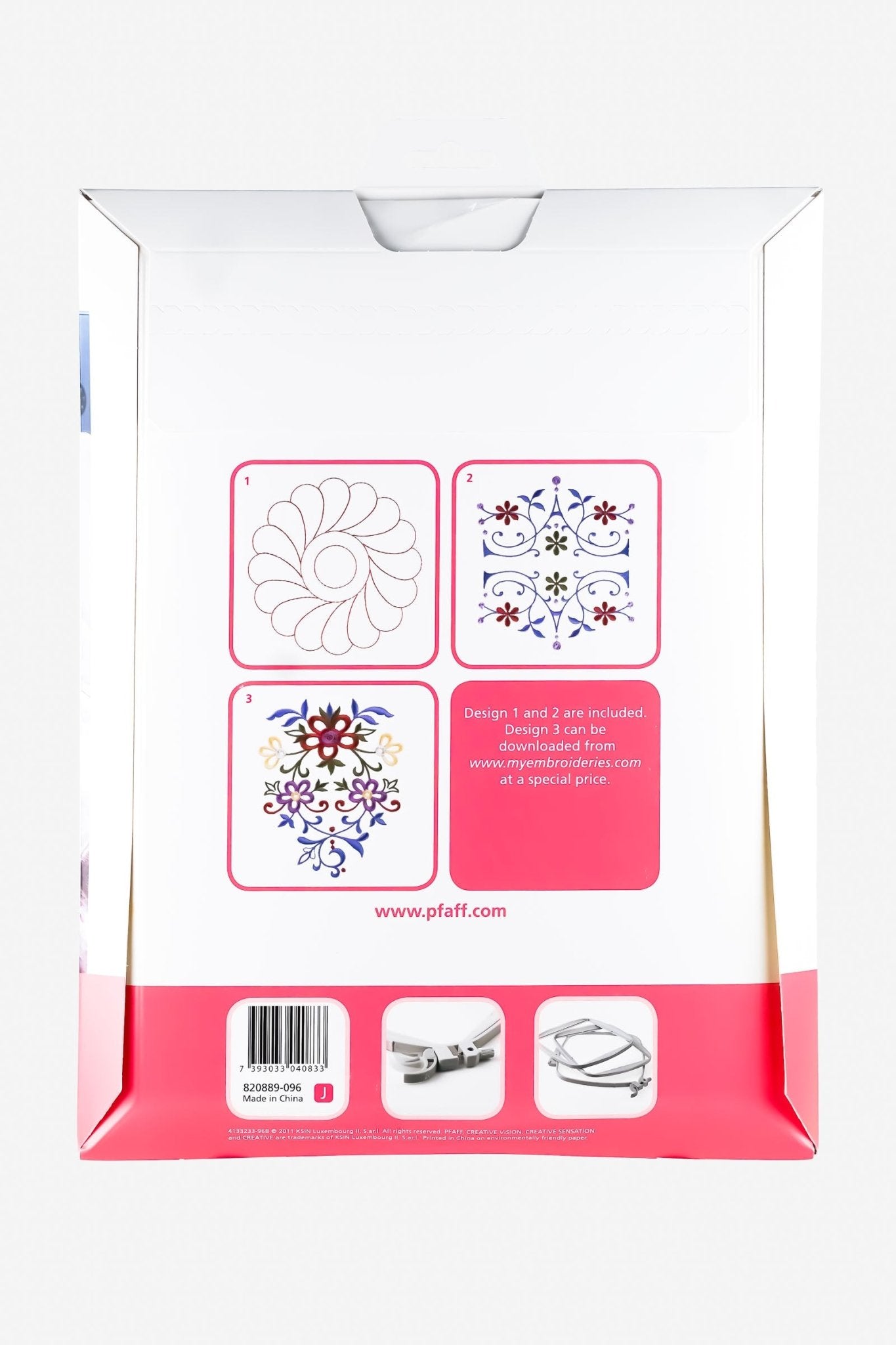 PFAFF creative ALL FABRIC HOOP
