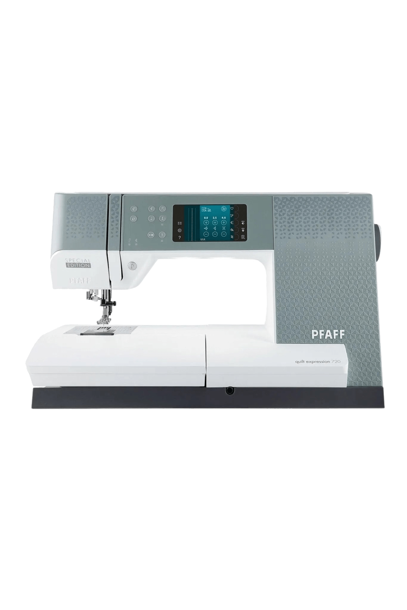 PFAFF quilt expression 720 Special Edition Nähmaschine, machine à coudre en vue produit