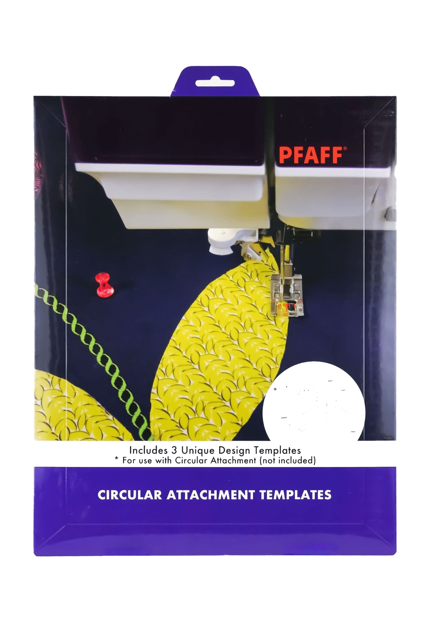 PFAFF - Zirkellineal-Schablonen (JL) in product view