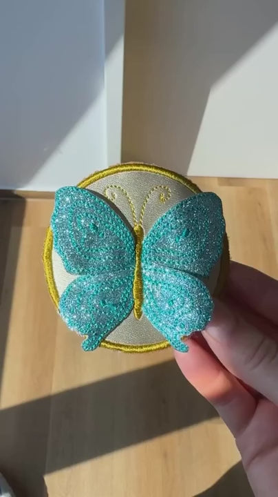 Glitzerstoff - 66x45 cm
