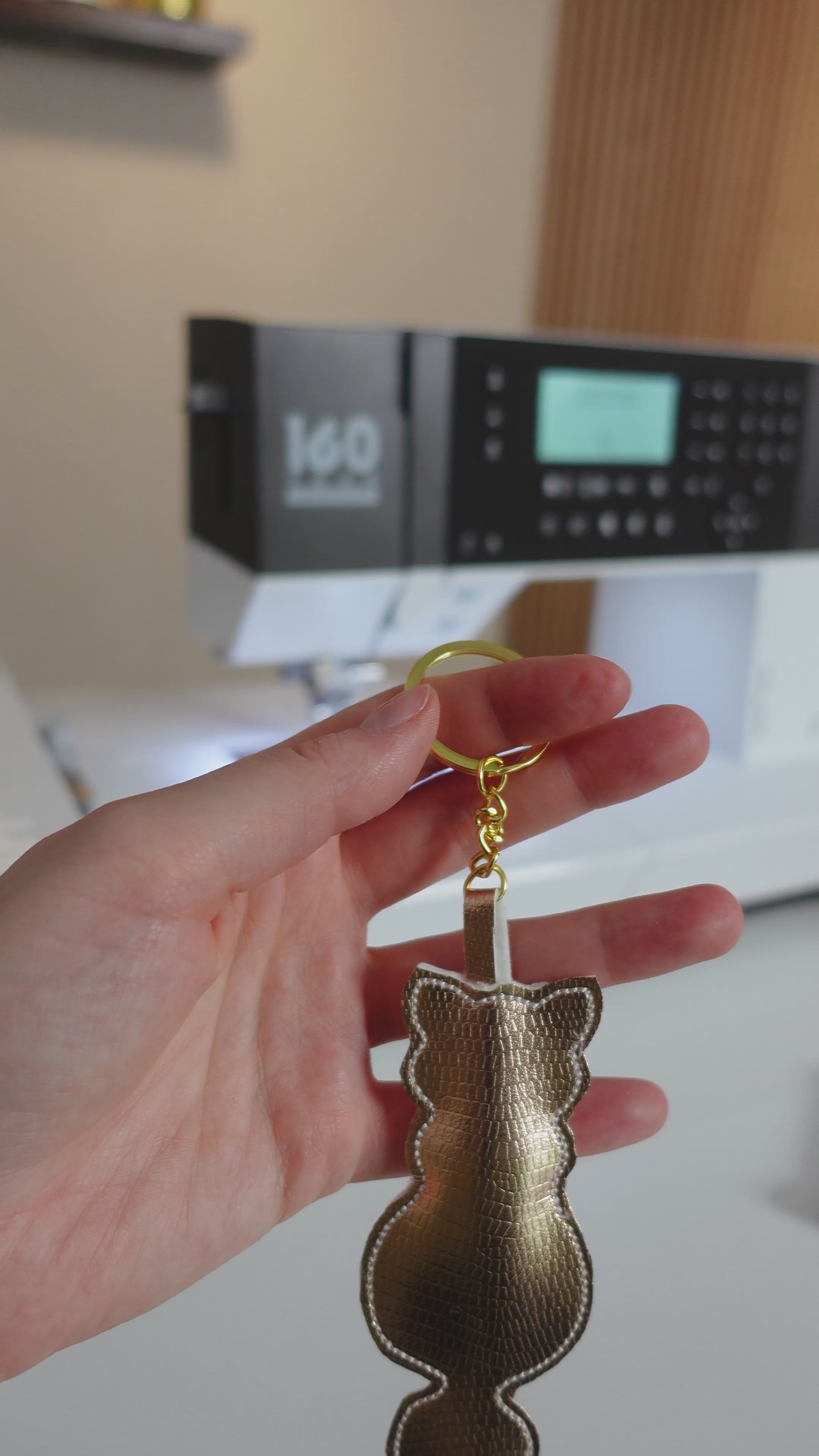 Charger la vidéo: Fichier de broderie ITH silhouette de chat