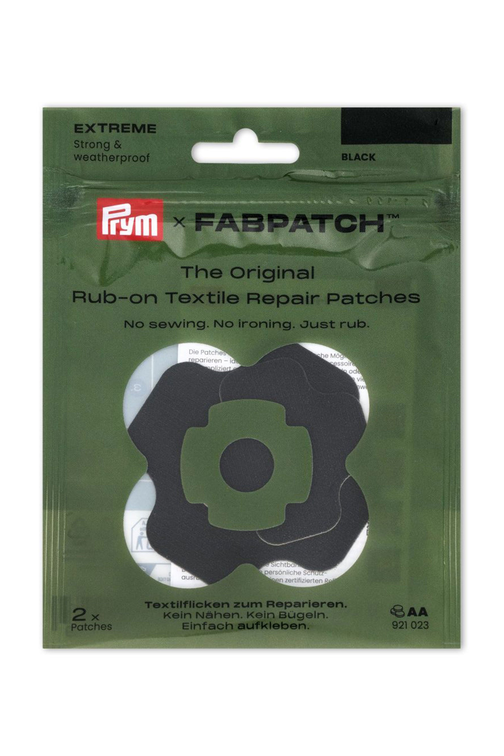 PRYM Rub-on Patch EXTREME
