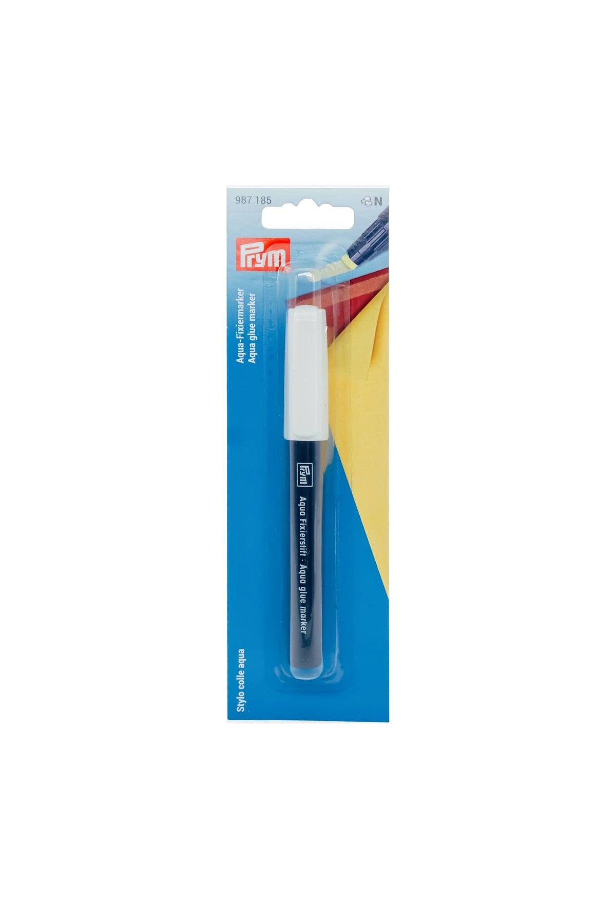 PRYM Aqua-Fixiermarker in weiß-blauer Originalverpackung