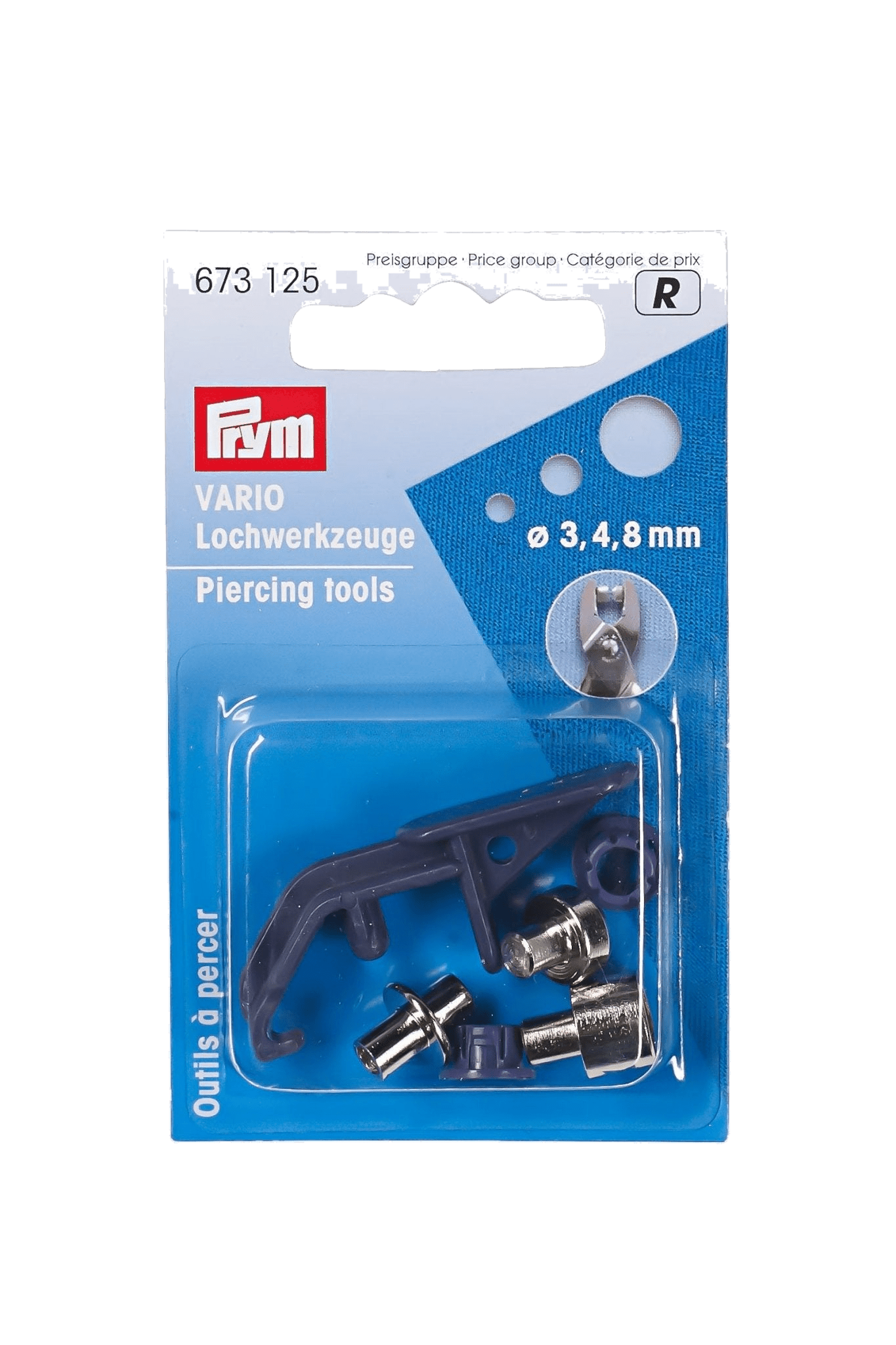 PRYM Lochwerkzeuge für Vario-Zange, vue du produit