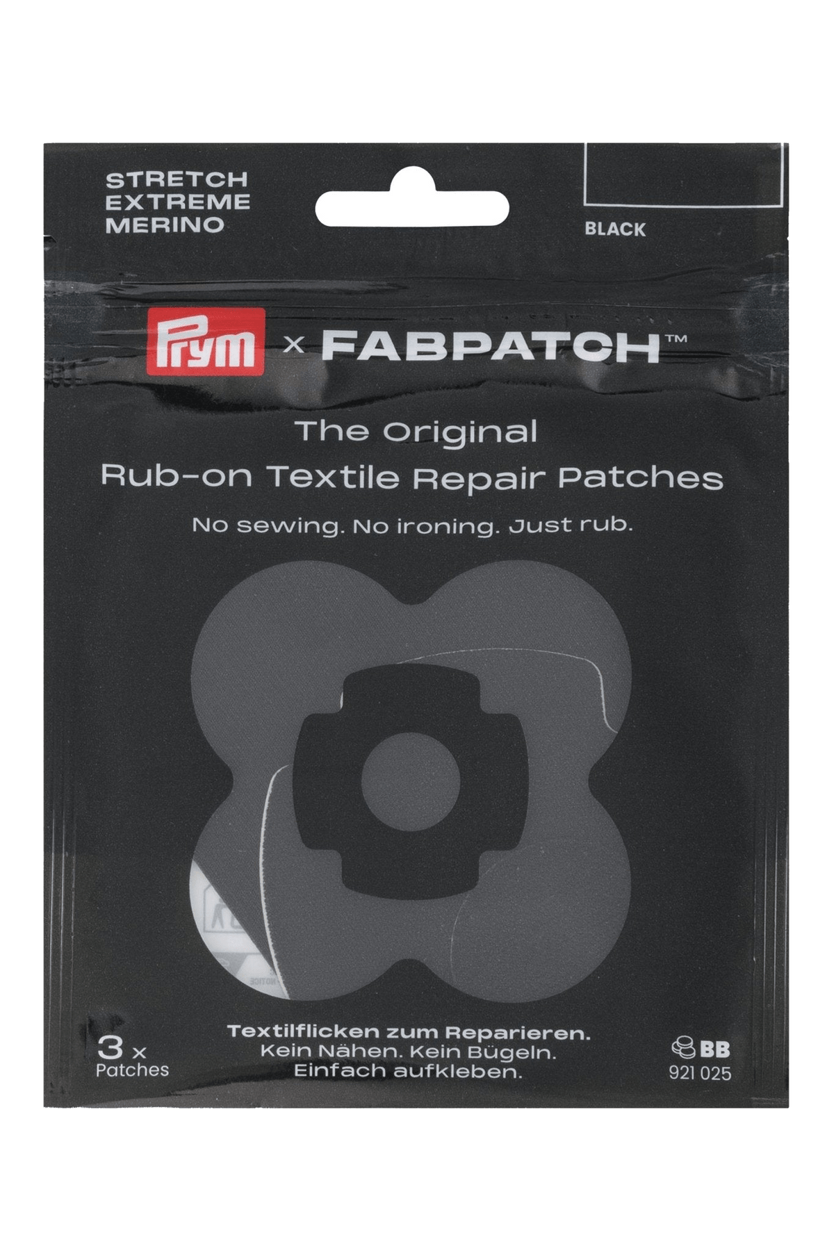 PRYM Rub-on Patch REPAIR KIT, vue du produit