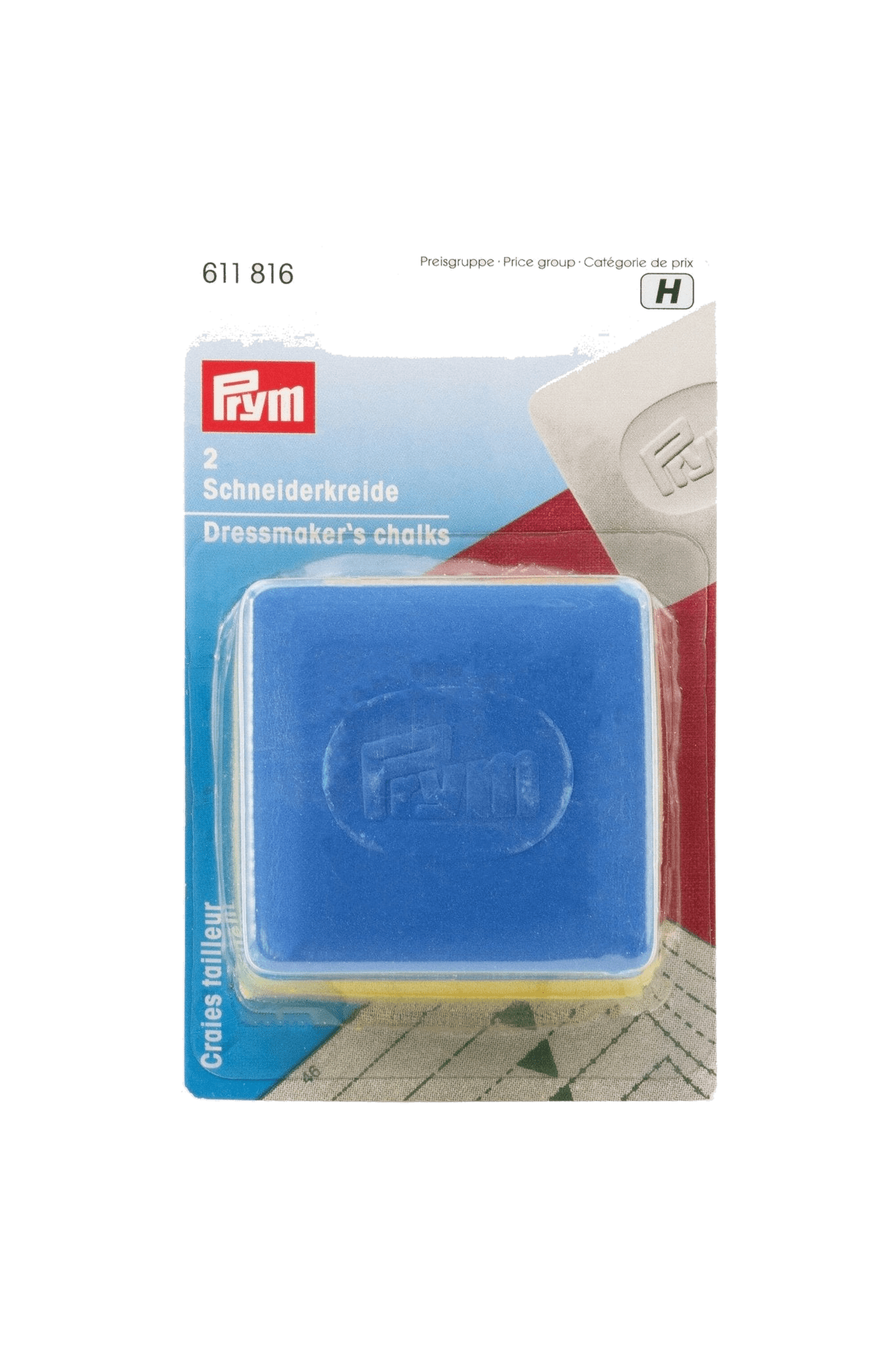 PRYM - Schneiderkreide gelb/blau in Produktansicht