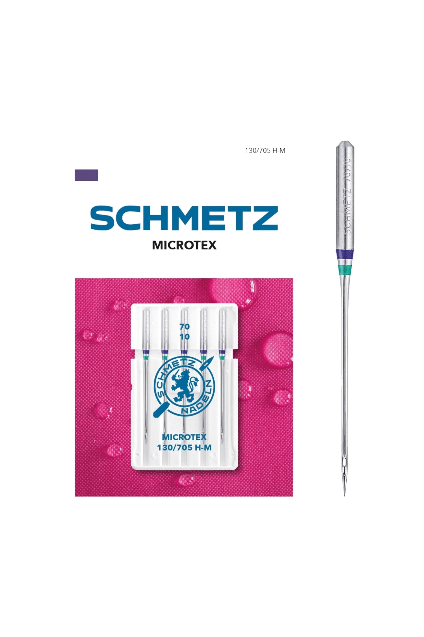 Schmetz Microtex / System 130 / 705 H-M in Produktansicht