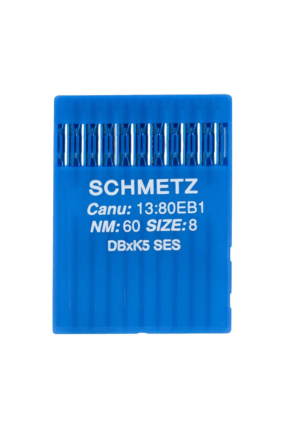 Schmetz Aiguille SES calibre 60 / Système DBxK5 : vue complète du produit, détourée dans Adobe Photoshop sans ombre