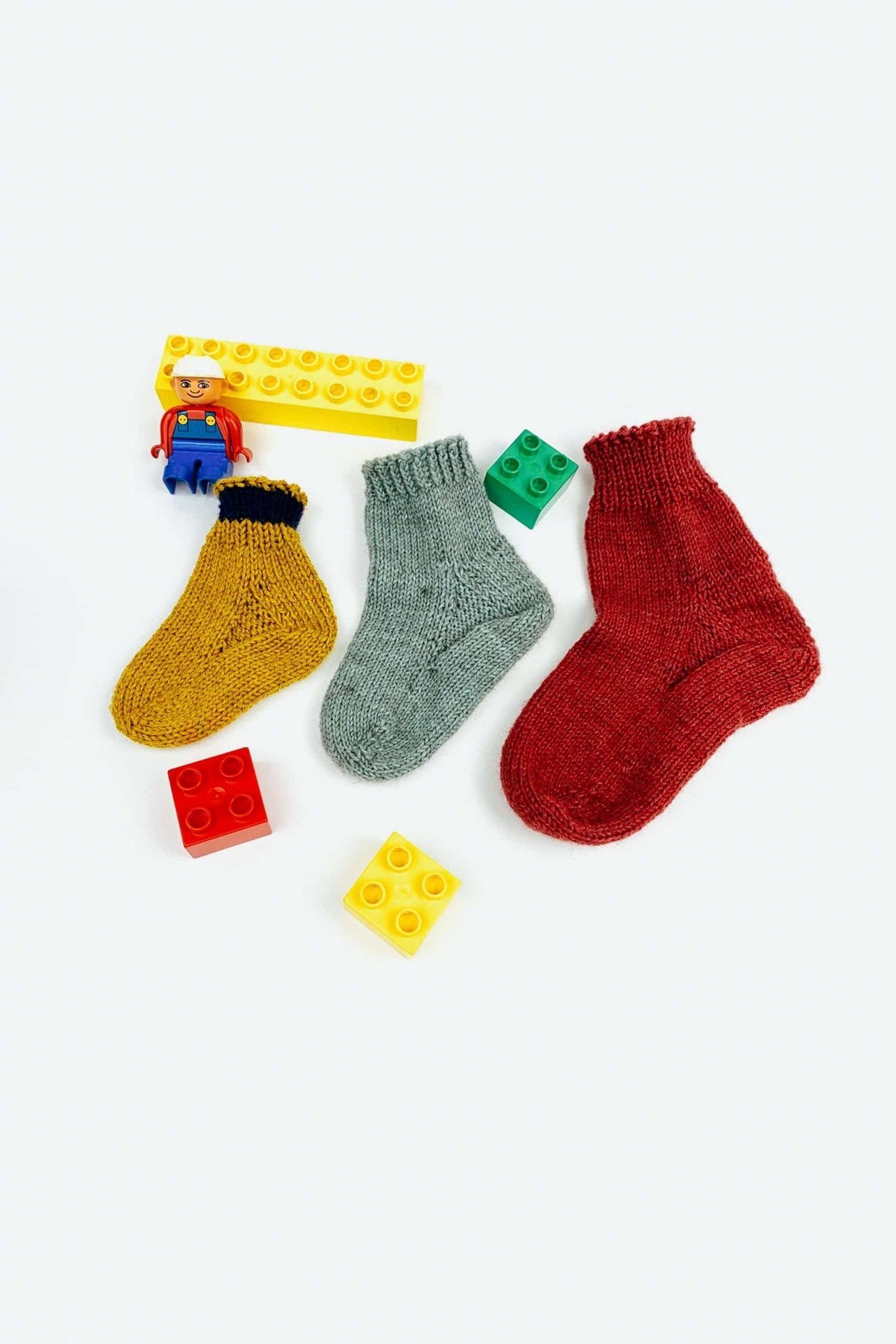 Strickanleitung Toe Up Socken für Babys und Kinder (PDF) - Make ma!