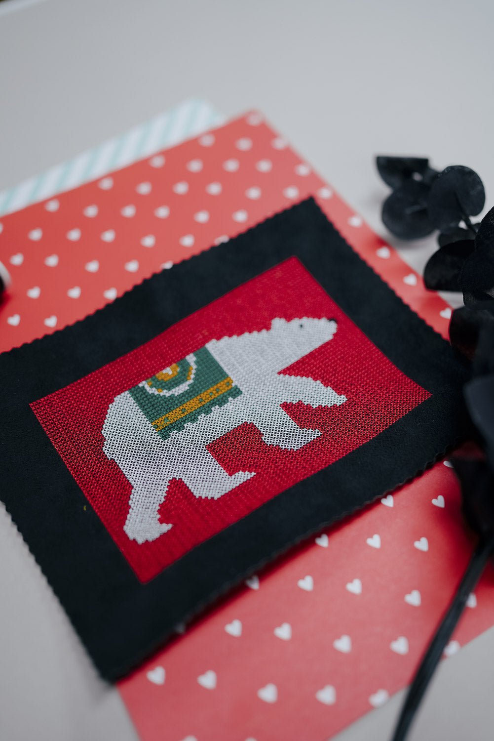 Stickdatei Eisbär Cross-Stitch - Make ma!