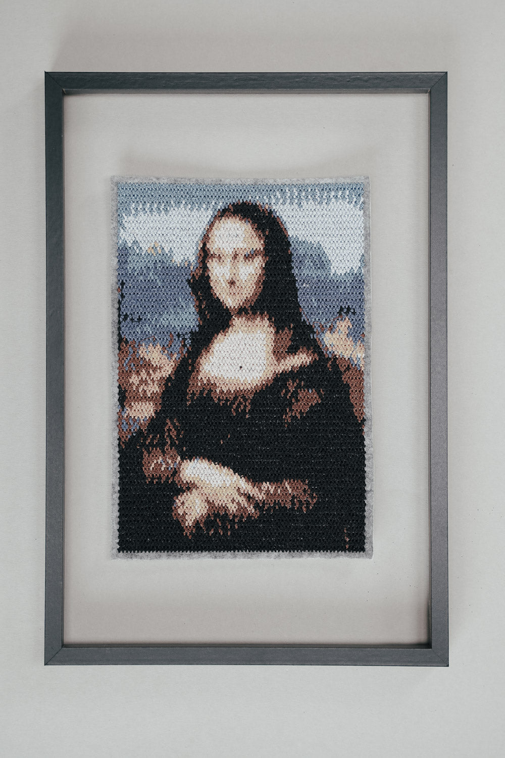 Stickdatei Mona Lisa