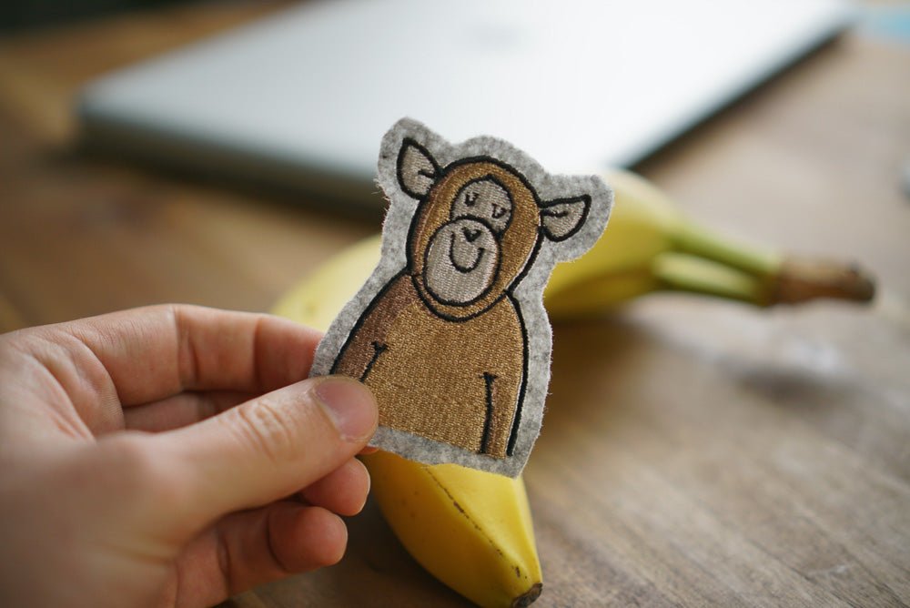 Stickdatei Affe - Make ma!