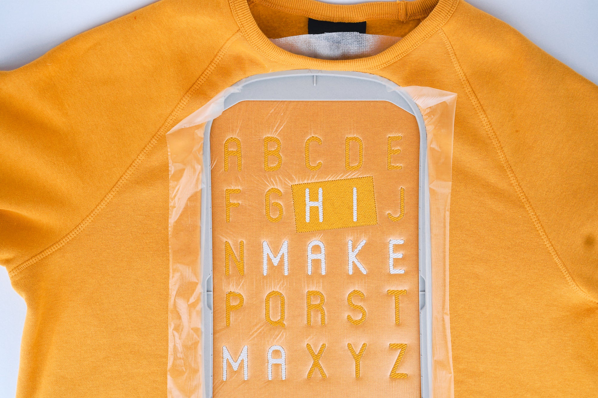 Stickdatei Alphabet / Buchstaben »MODERN«