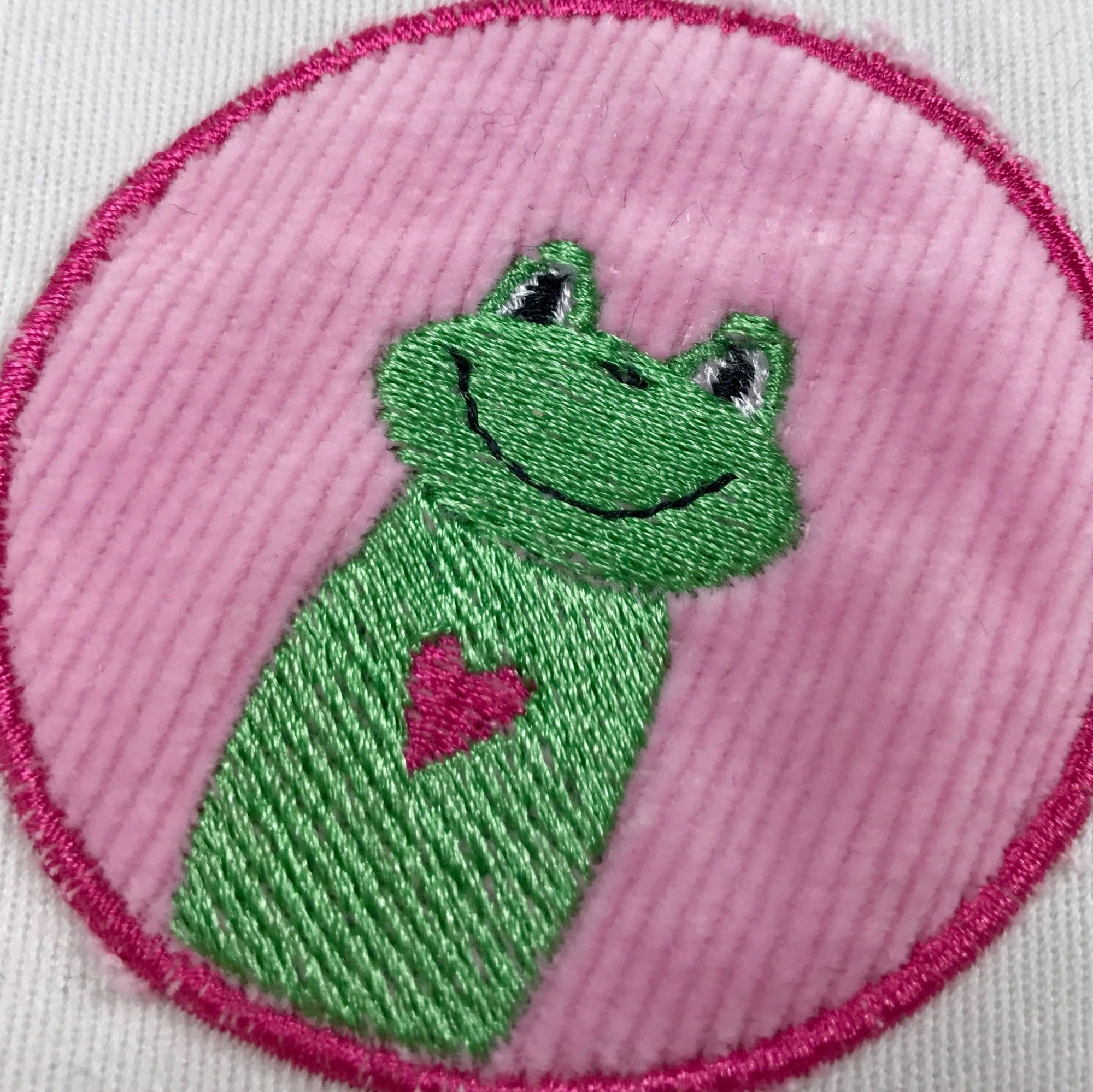 Stickdatei Frosch Applikation - Make ma!
