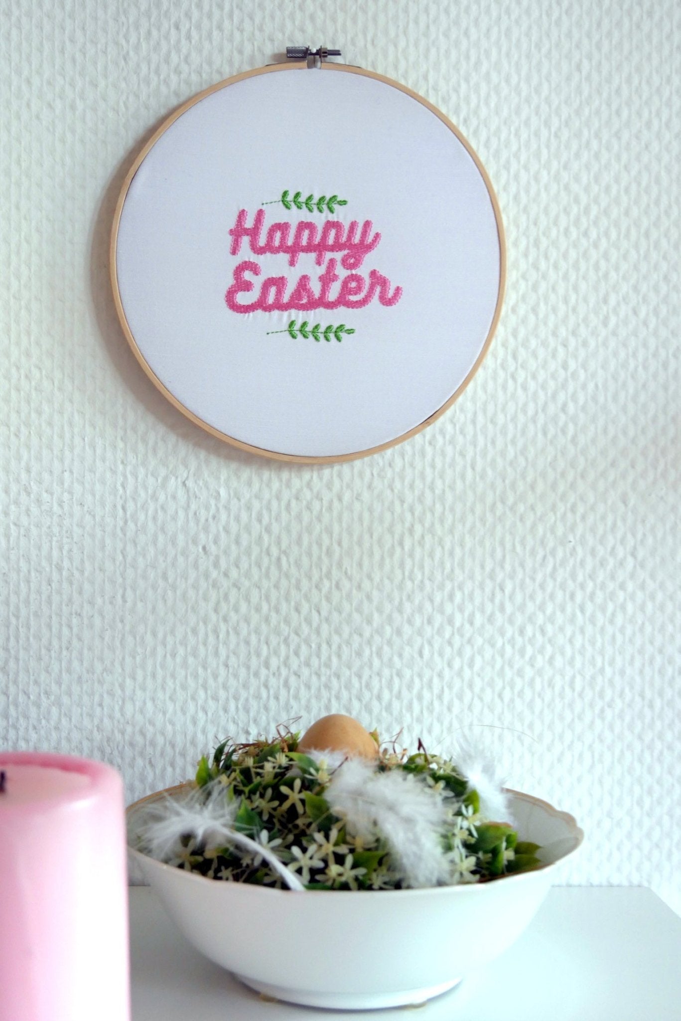 Stickdatei Frohe Ostern