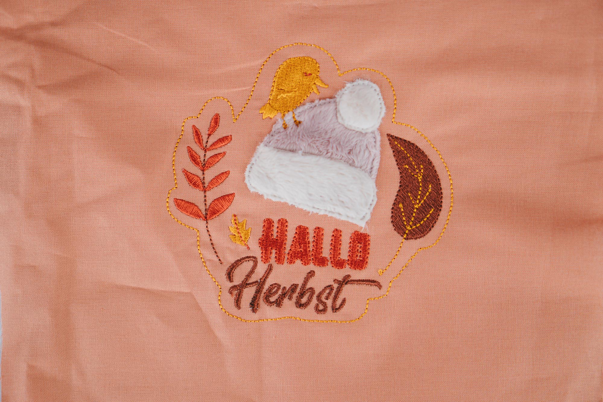 Stickdatei Hallo Herbst - Make ma!