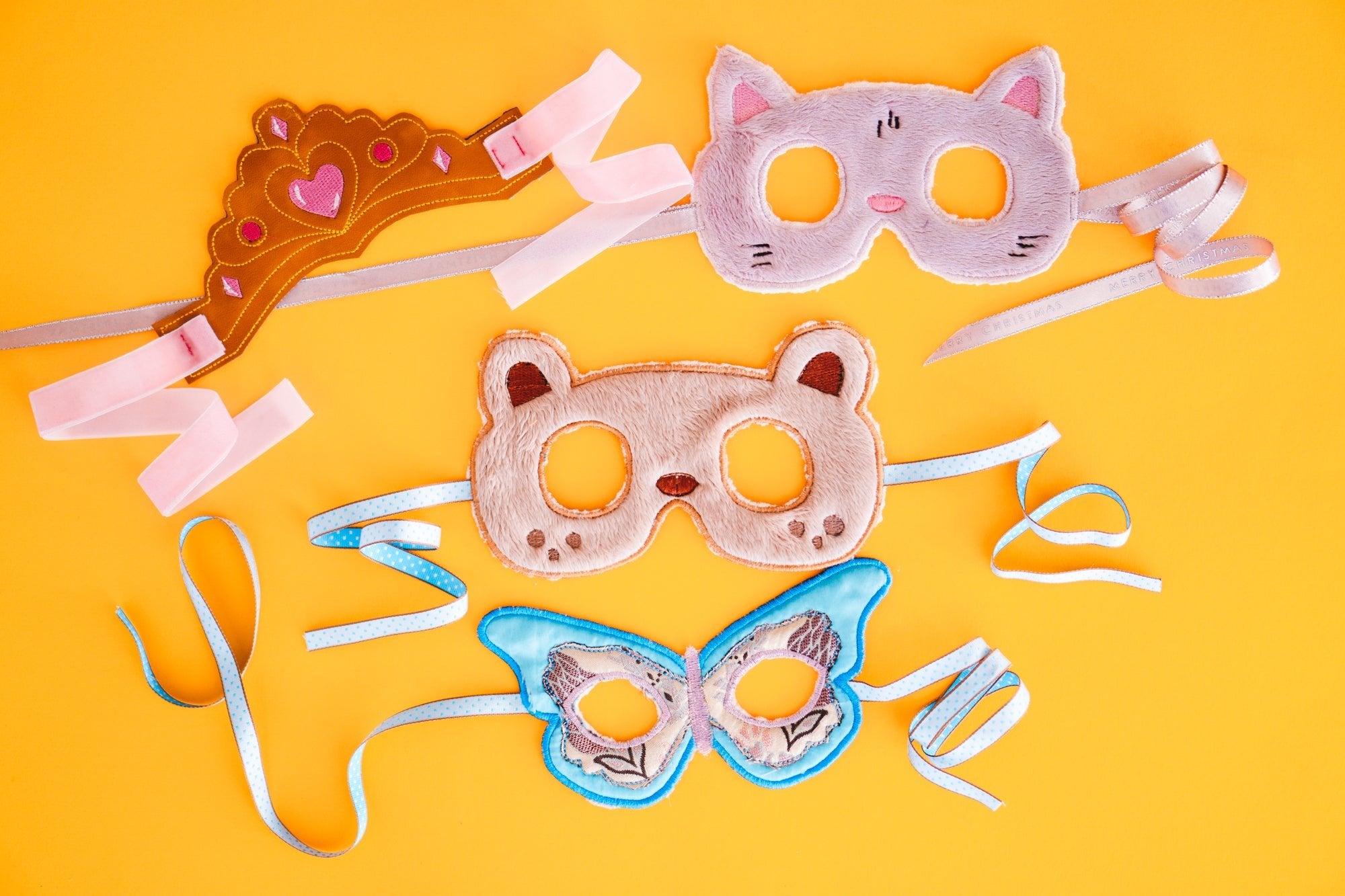 ITH Stickdatei Masken SET - Make ma!