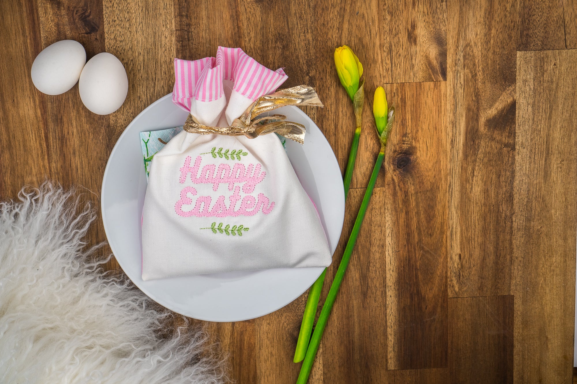 Stickdatei »Happy Easter«