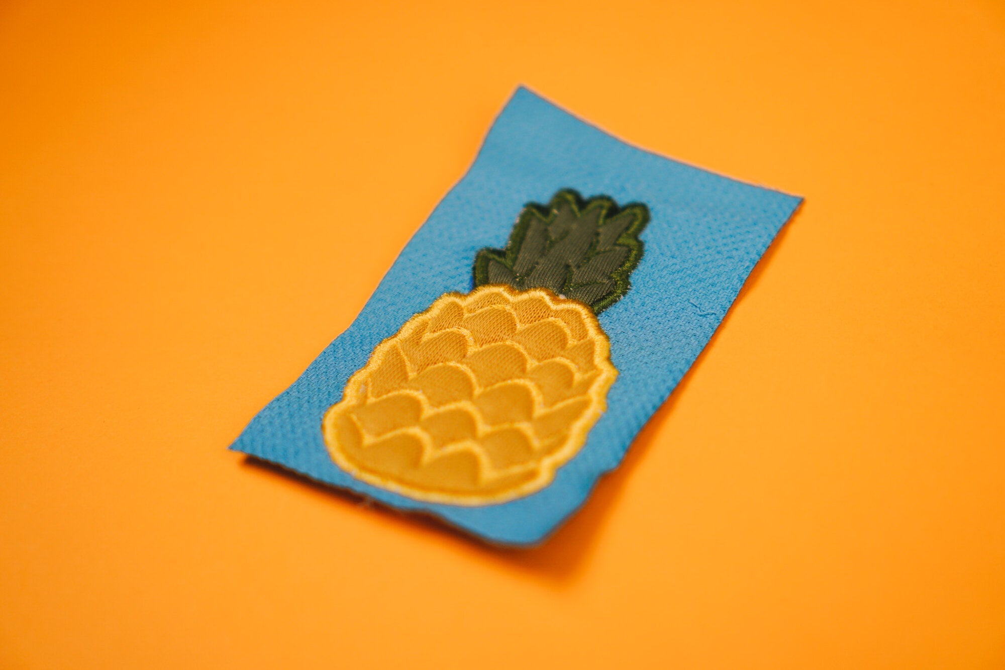 Stickdatei Ananas Applikation - Make ma!