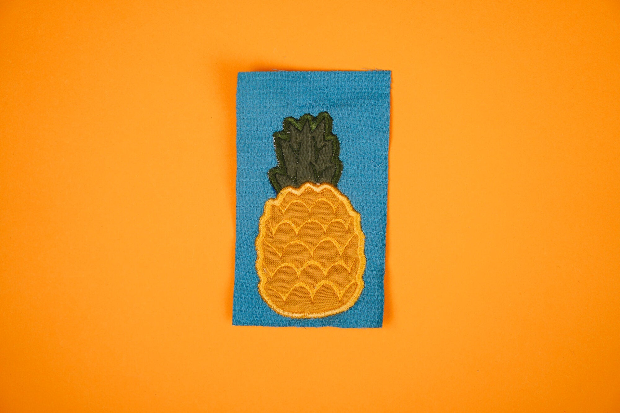 Stickdatei Ananas Applikation - Make ma!